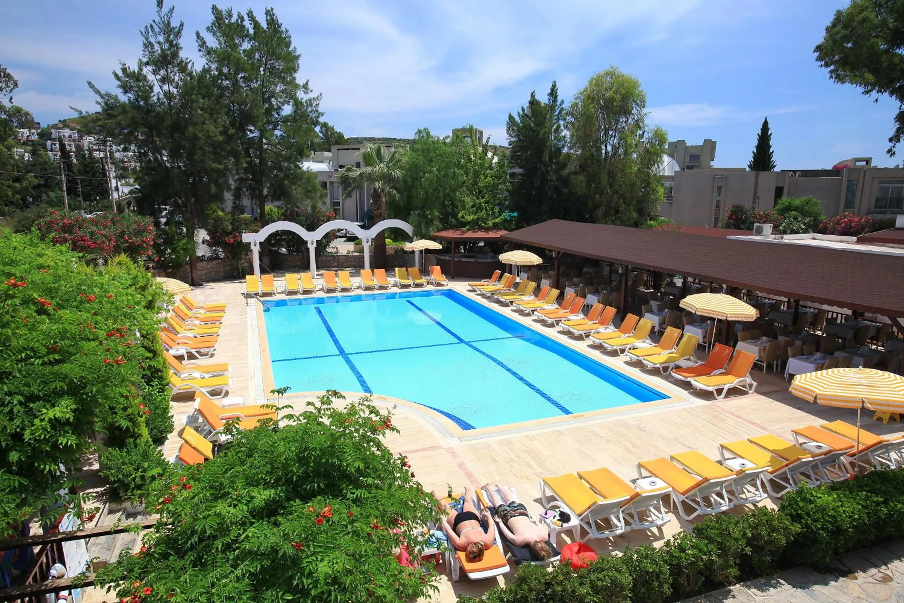 Pool view in Natur Garden Hotel