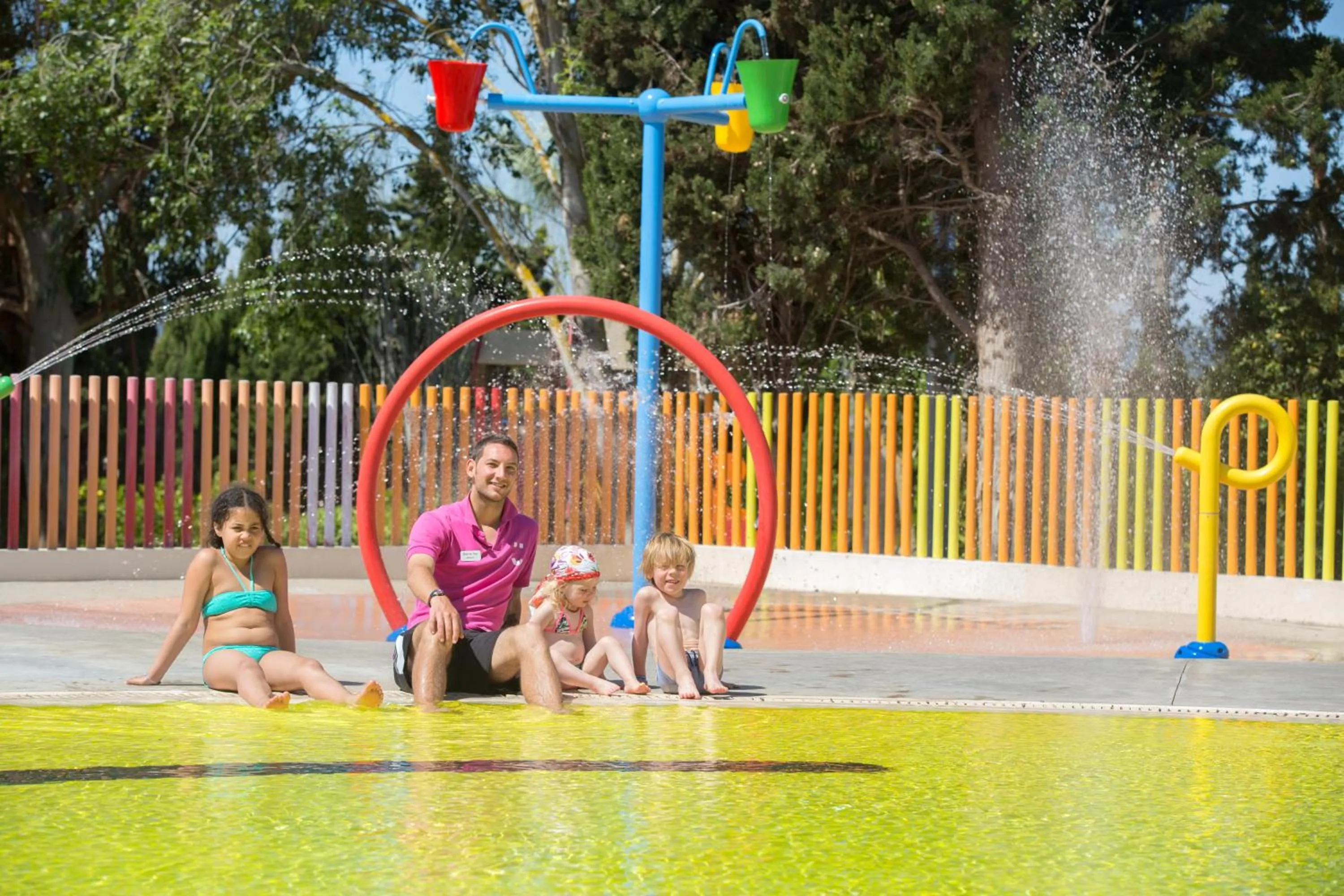 Children play ground in Hotel Castell dels Hams