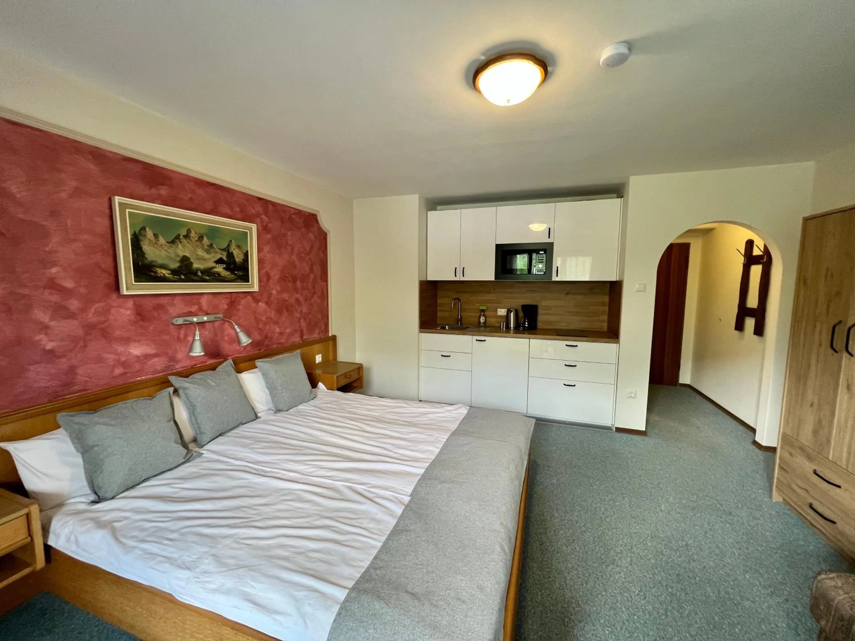 Bed in Aparthotel Hochfeld