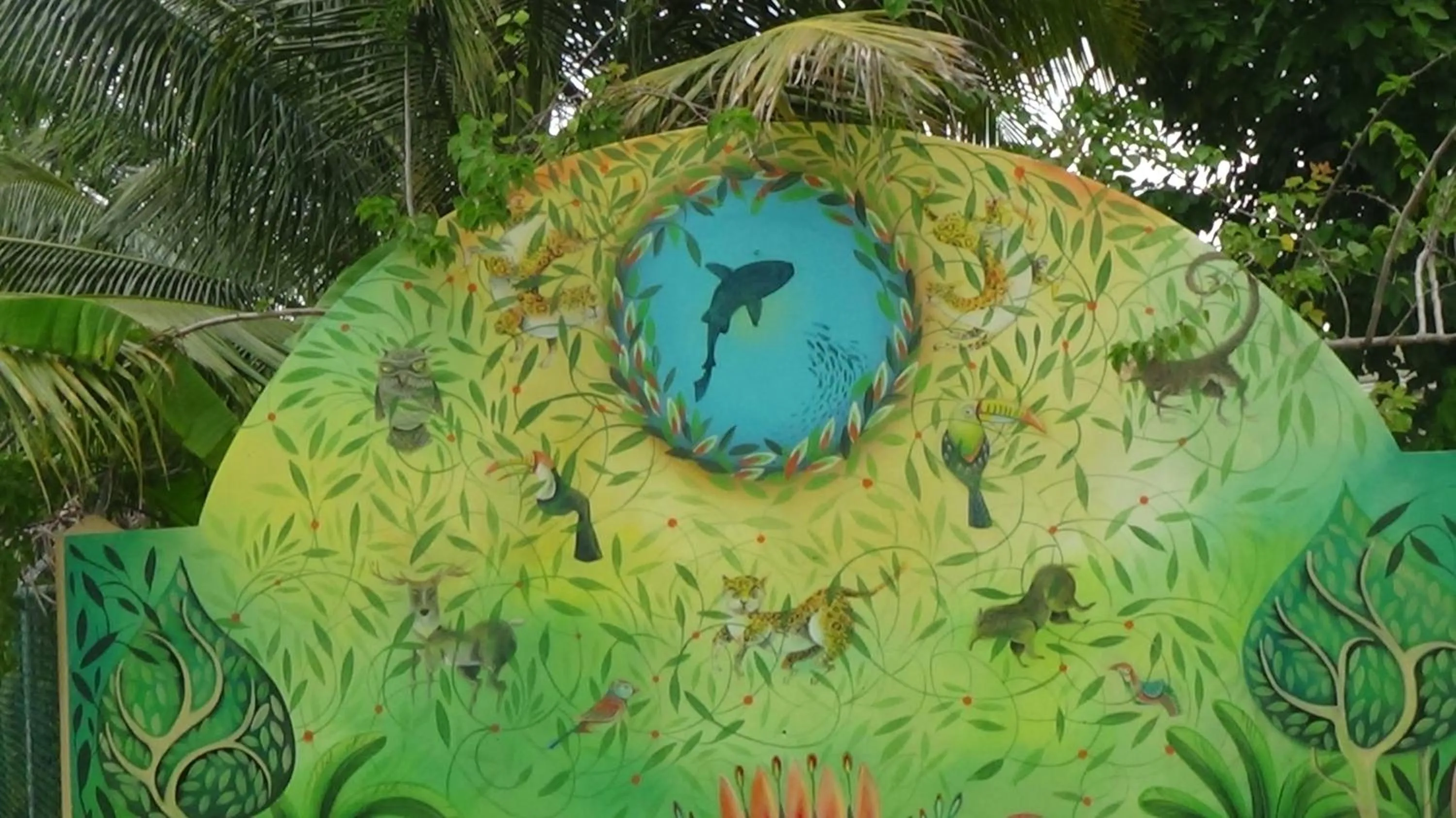 Facade/entrance in Hacienda Tropical Guest House