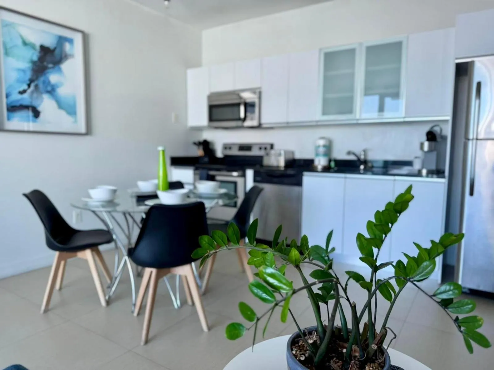 Dining area in Monte Carlo by Miami Ambassadors