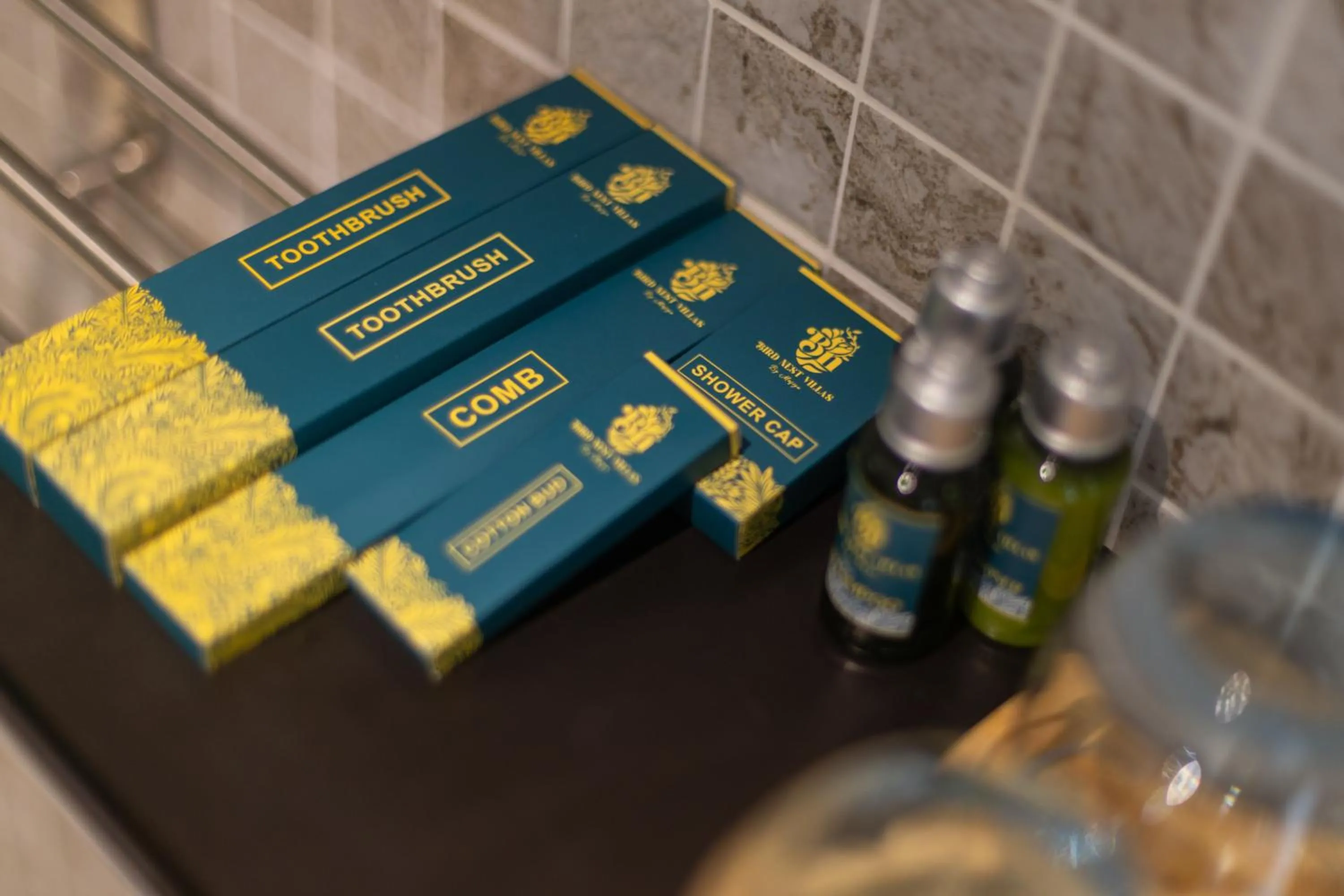 Bathroom in Bird Nest Villas by Mafiya