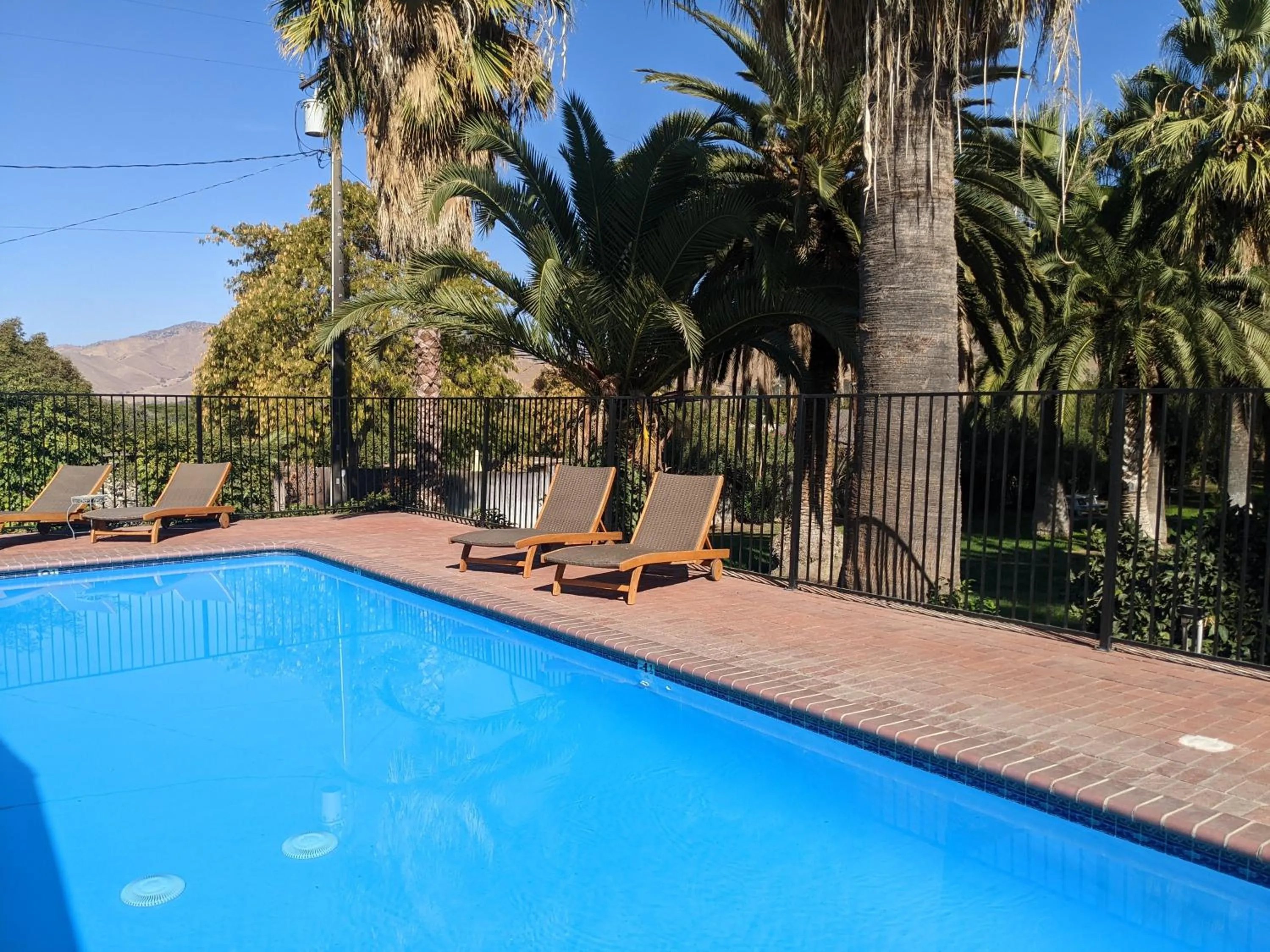 Swimming pool in The Parks Inn