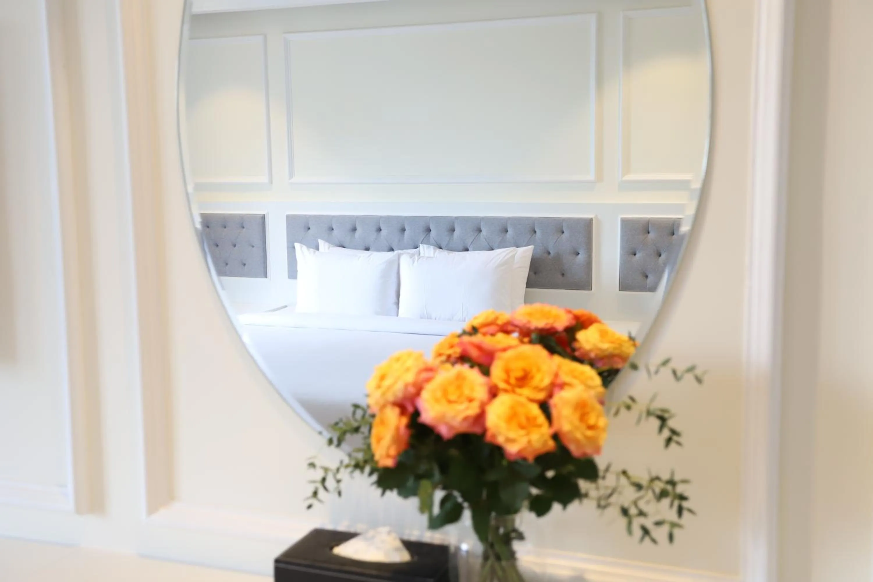 Decorative detail, Bed in Le Marais Hotel Dalat