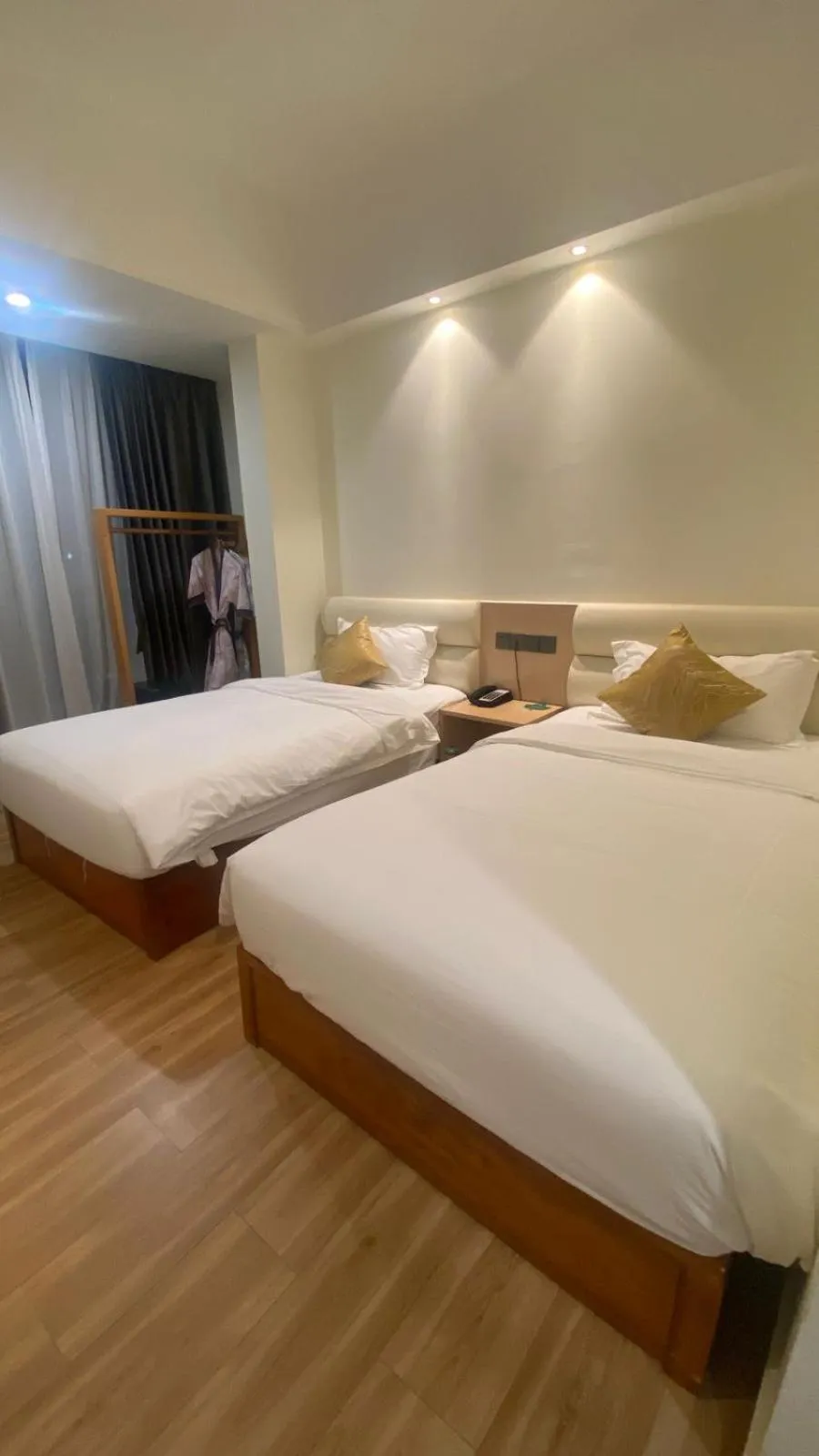 Bed in Landmark Vientiane Life Center