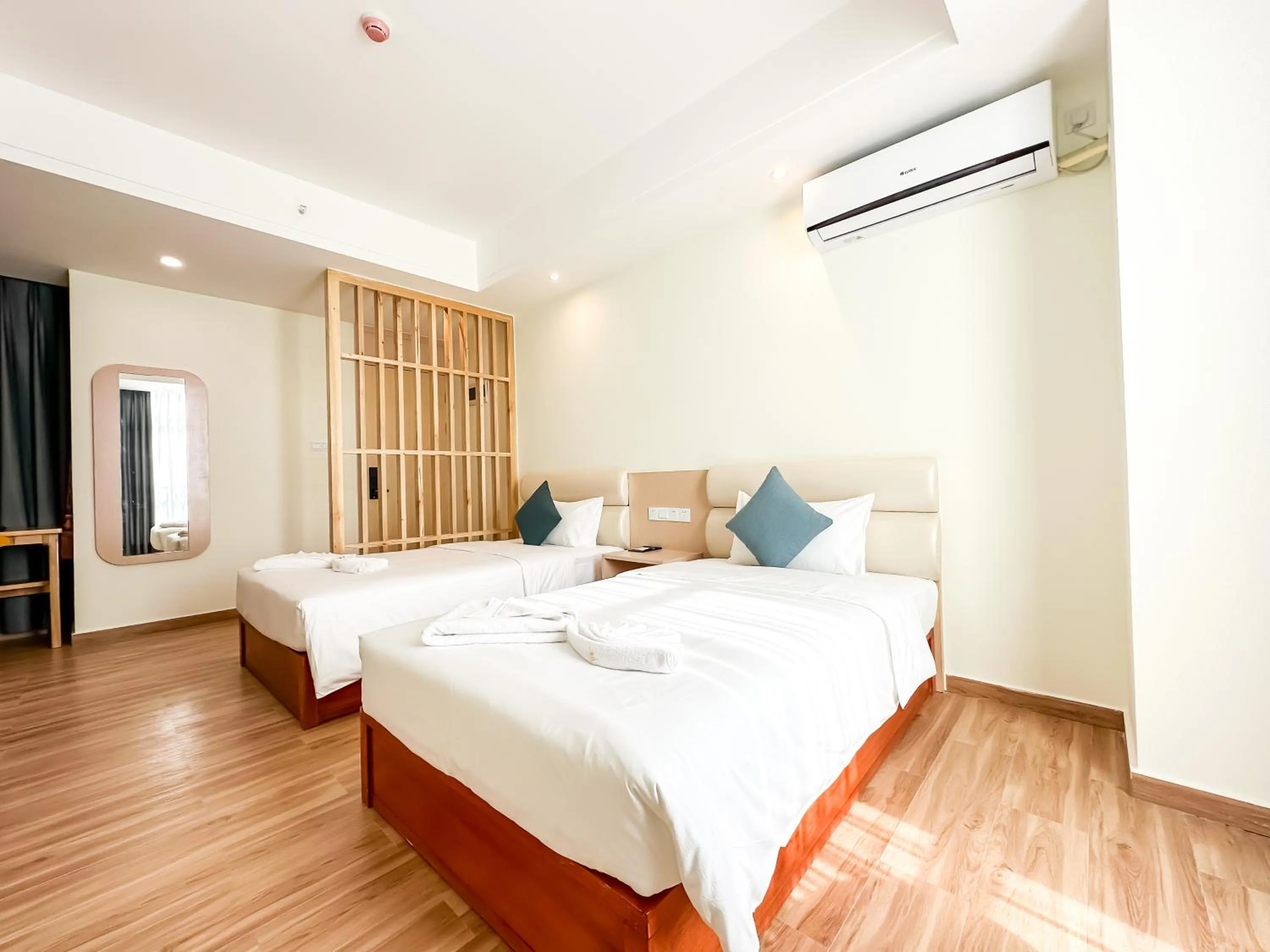 Bed in Landmark Vientiane Life Center