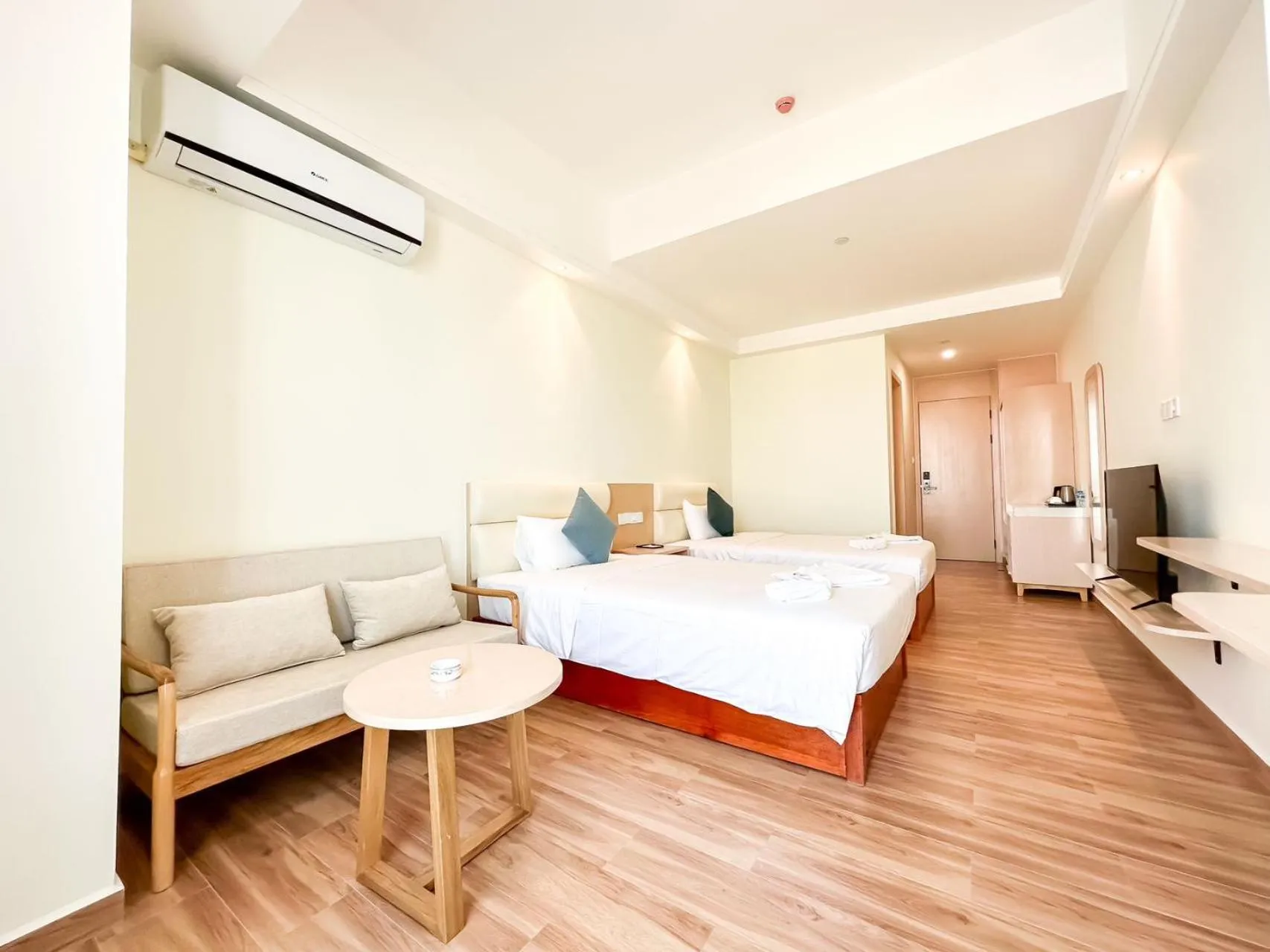 Bed in Landmark Vientiane Life Center