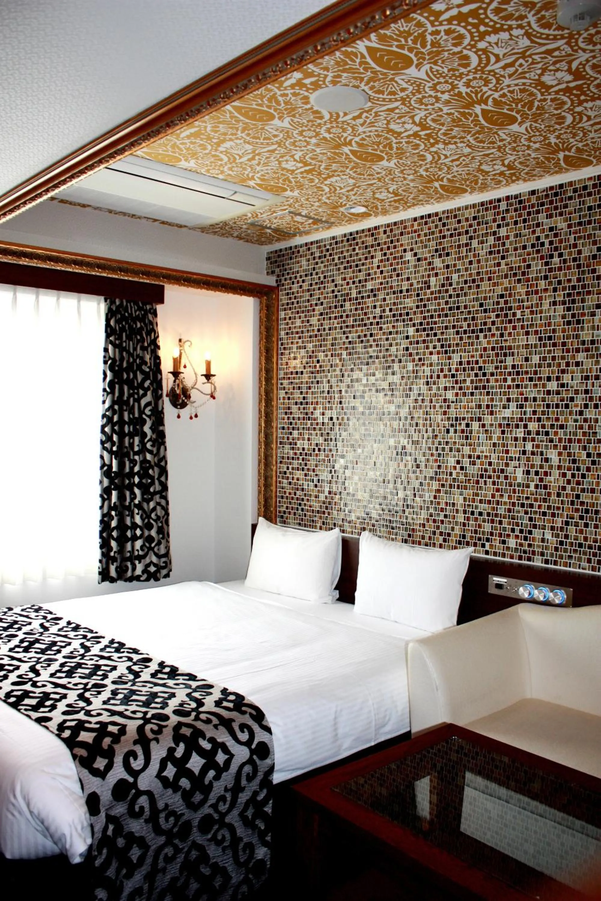 Bed in Hotel LiVEMAX Umeda Central