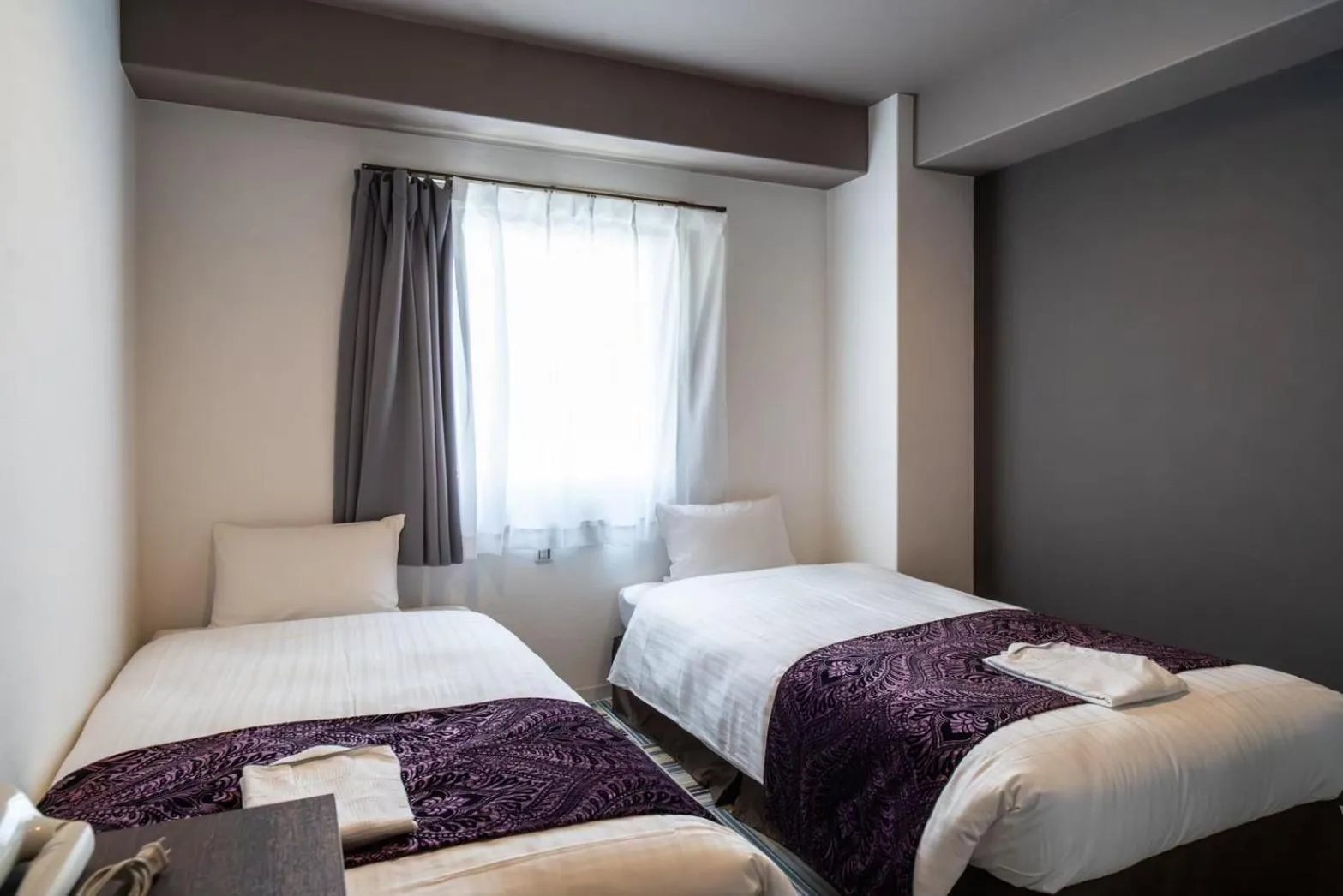 Bed in Hotel LiVEMAX Umeda Central