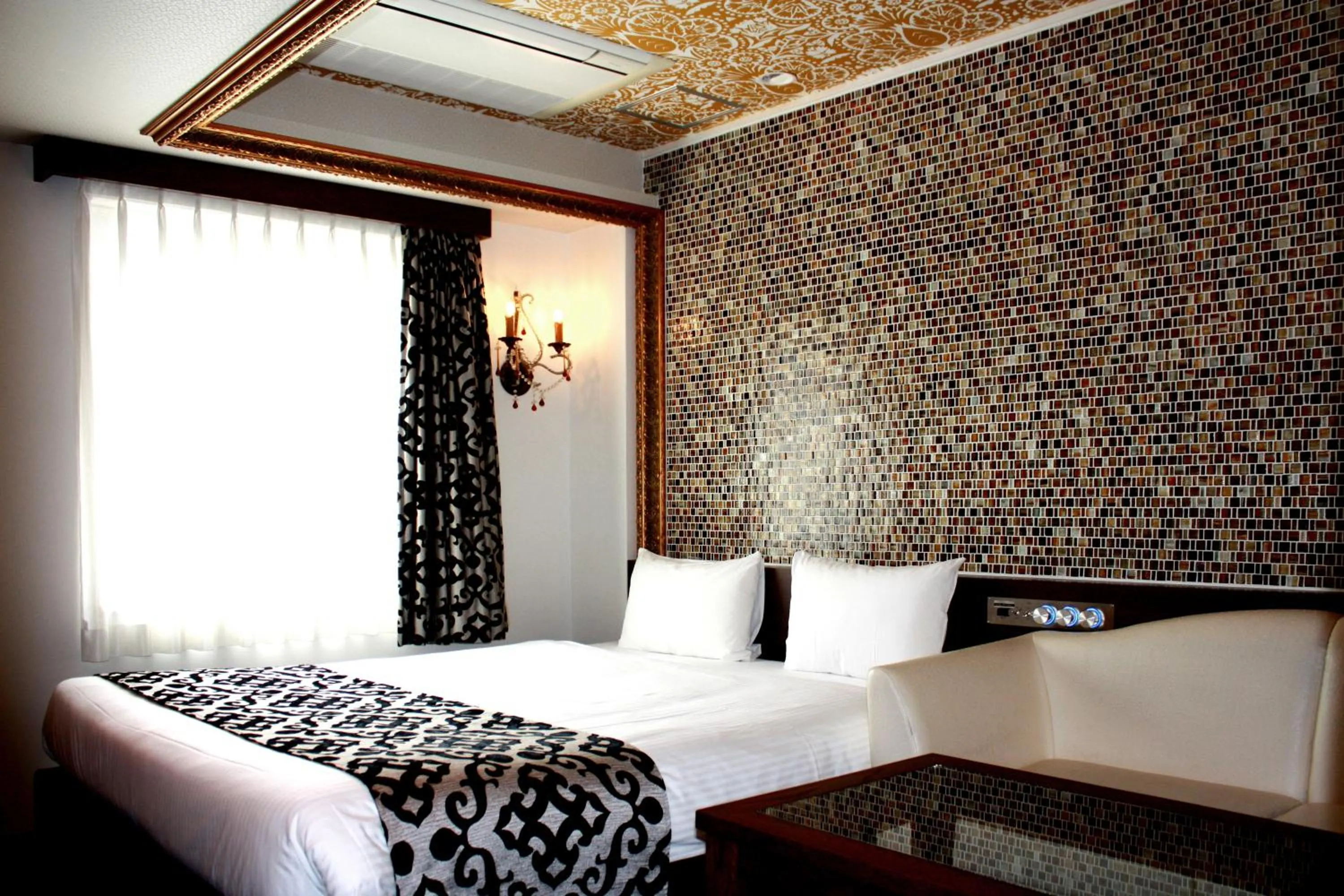 Bed in Hotel LiVEMAX Umeda Central