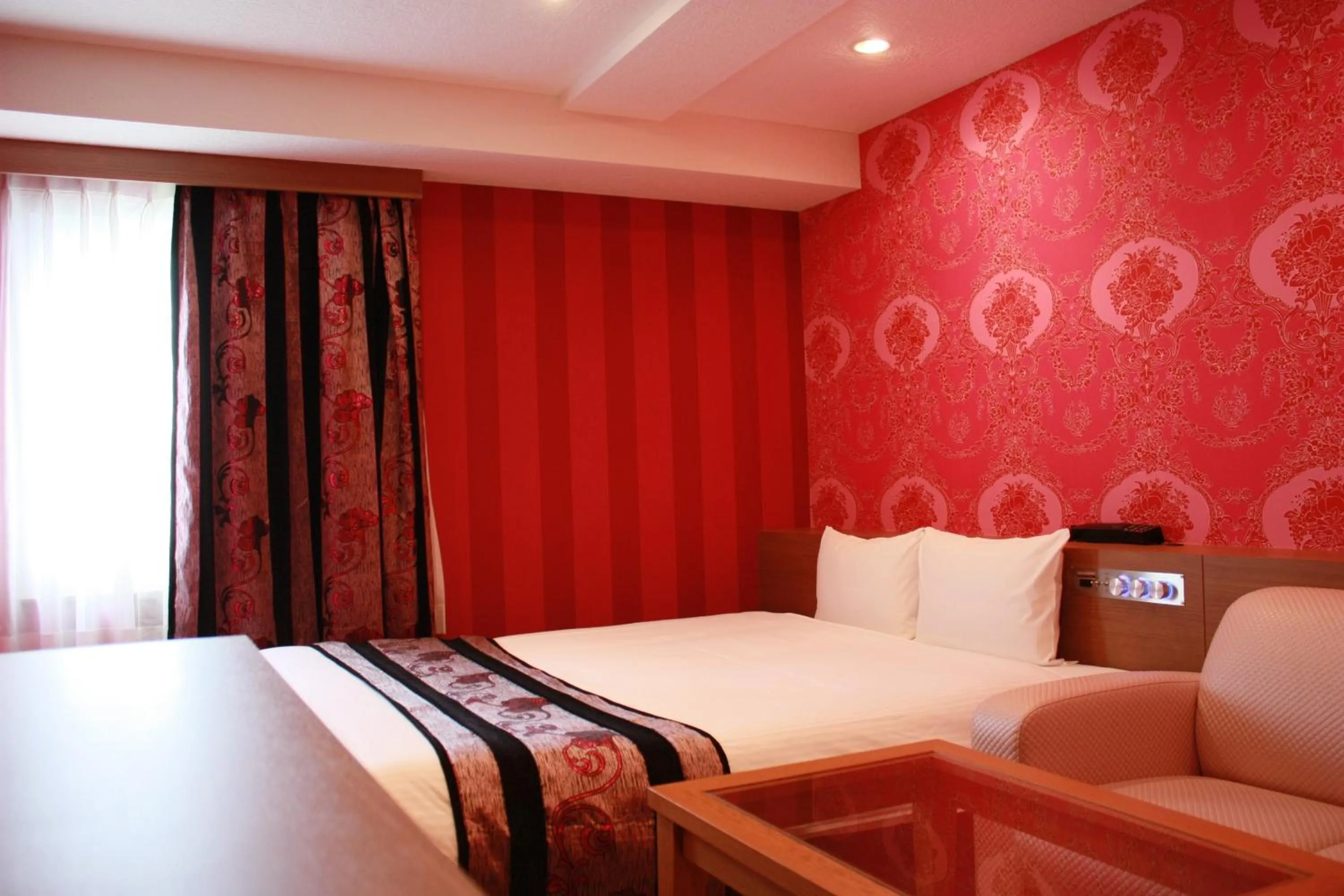 Bed in Hotel LiVEMAX Umeda Central