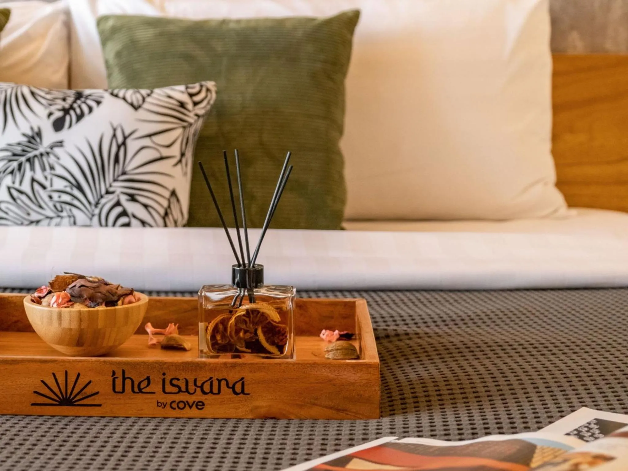 Bed in The Isvara by Cove