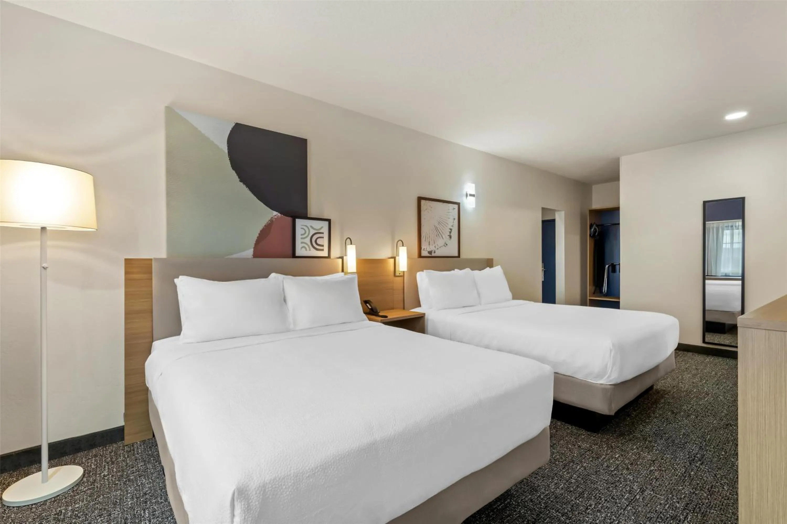 Bed in Spark by Hilton Wilkes Barre