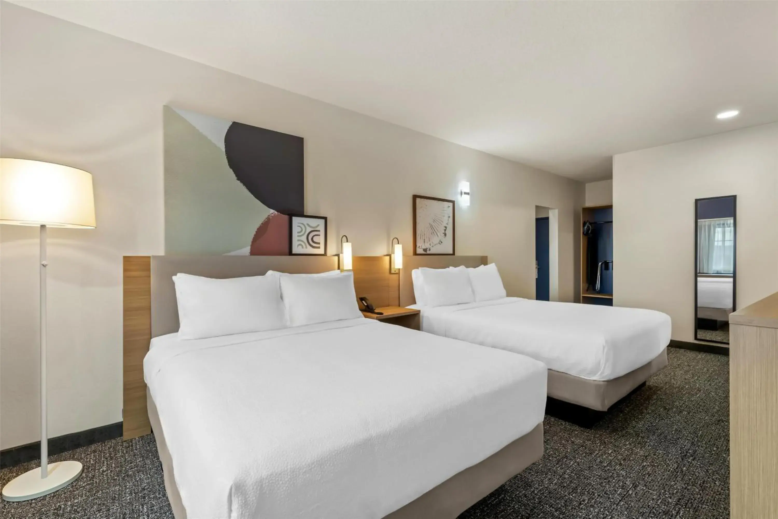 Queen Suite with Two Queen Beds in Spark by Hilton Wilkes Barre Queen Suite with Two Queen Beds in Spark by Hilton Wilkes Barre