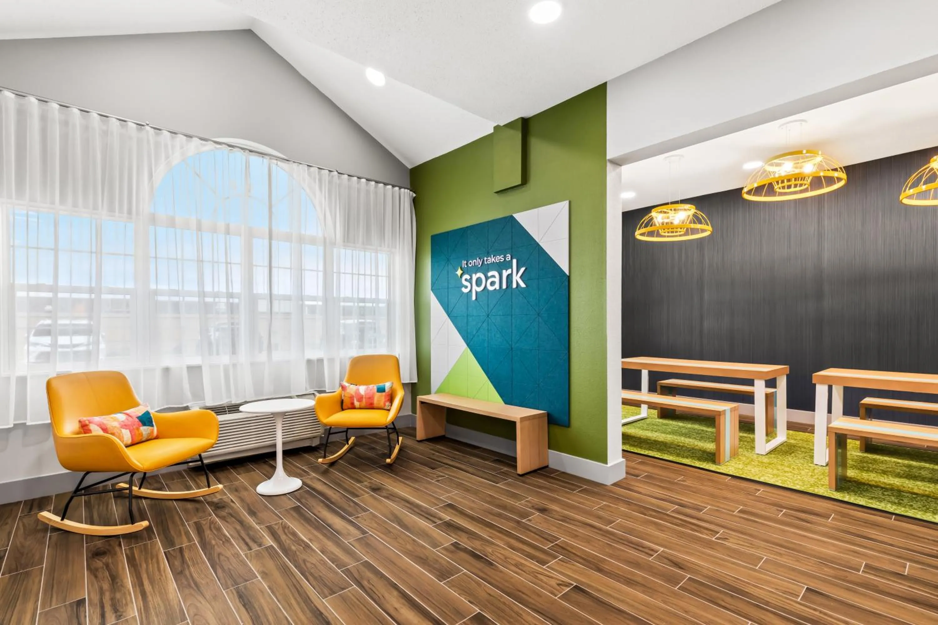Lobby or reception in Spark by Hilton Wilkes Barre