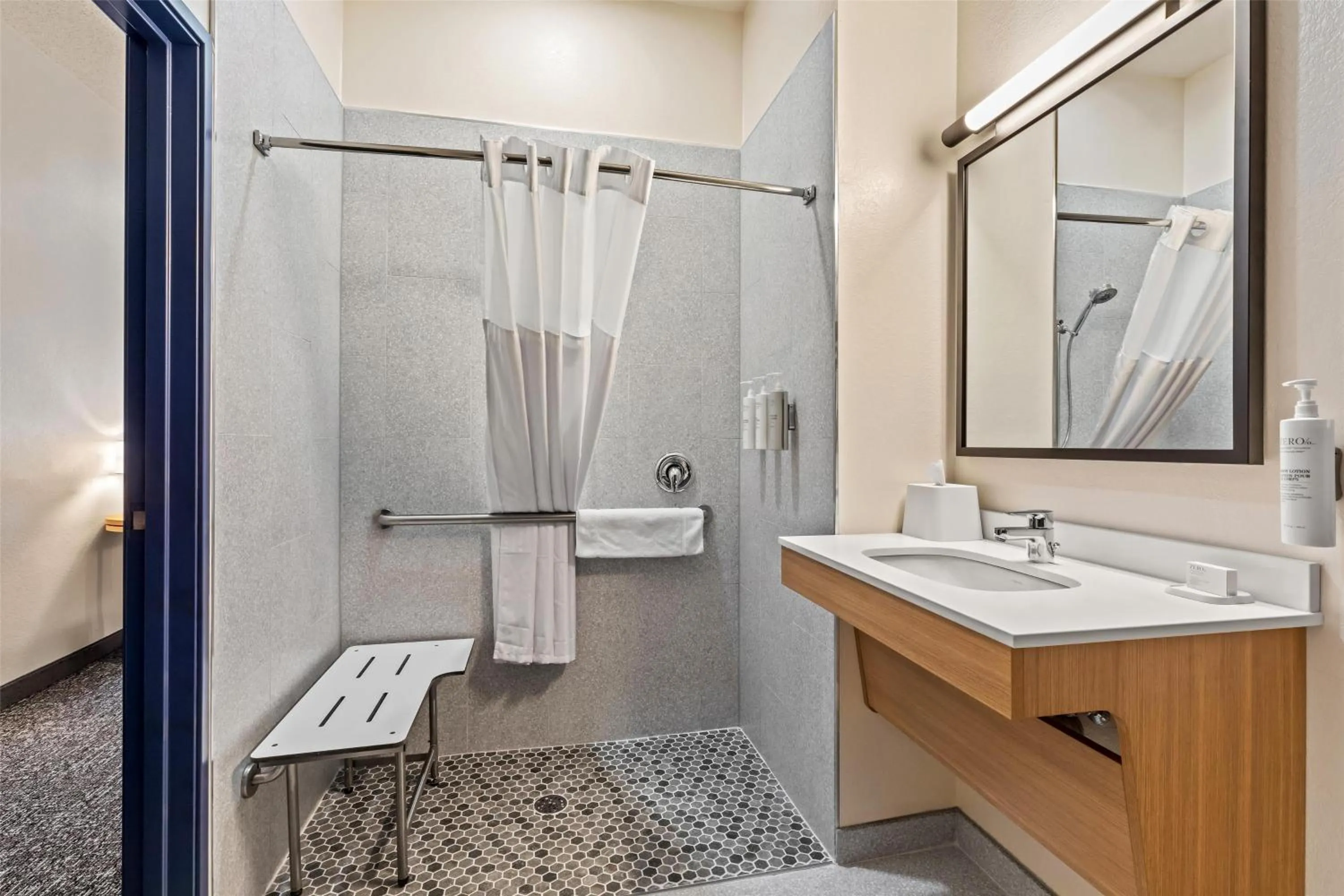 Bathroom in Spark by Hilton Wilkes Barre