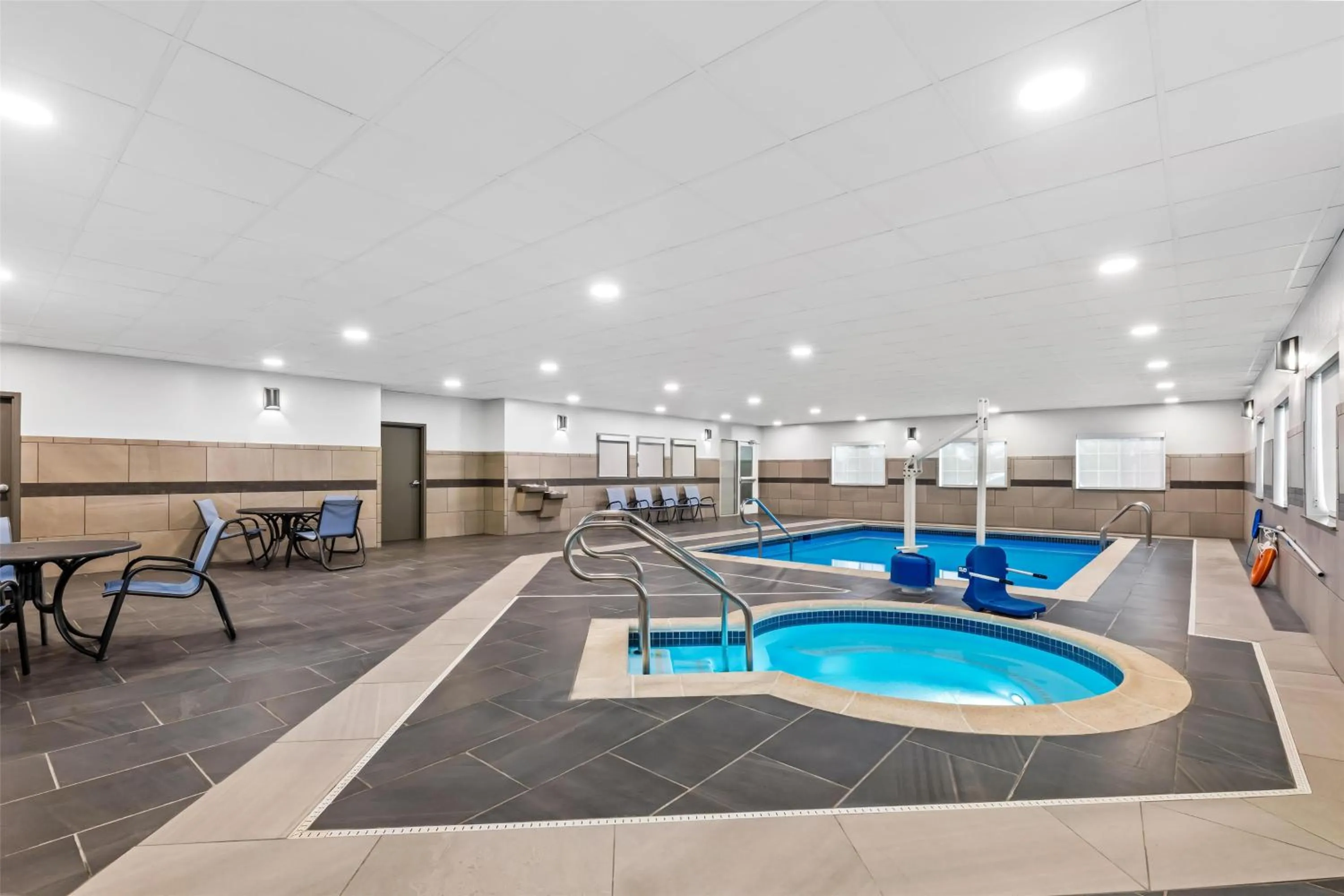 Pool view in Spark by Hilton Wilkes Barre