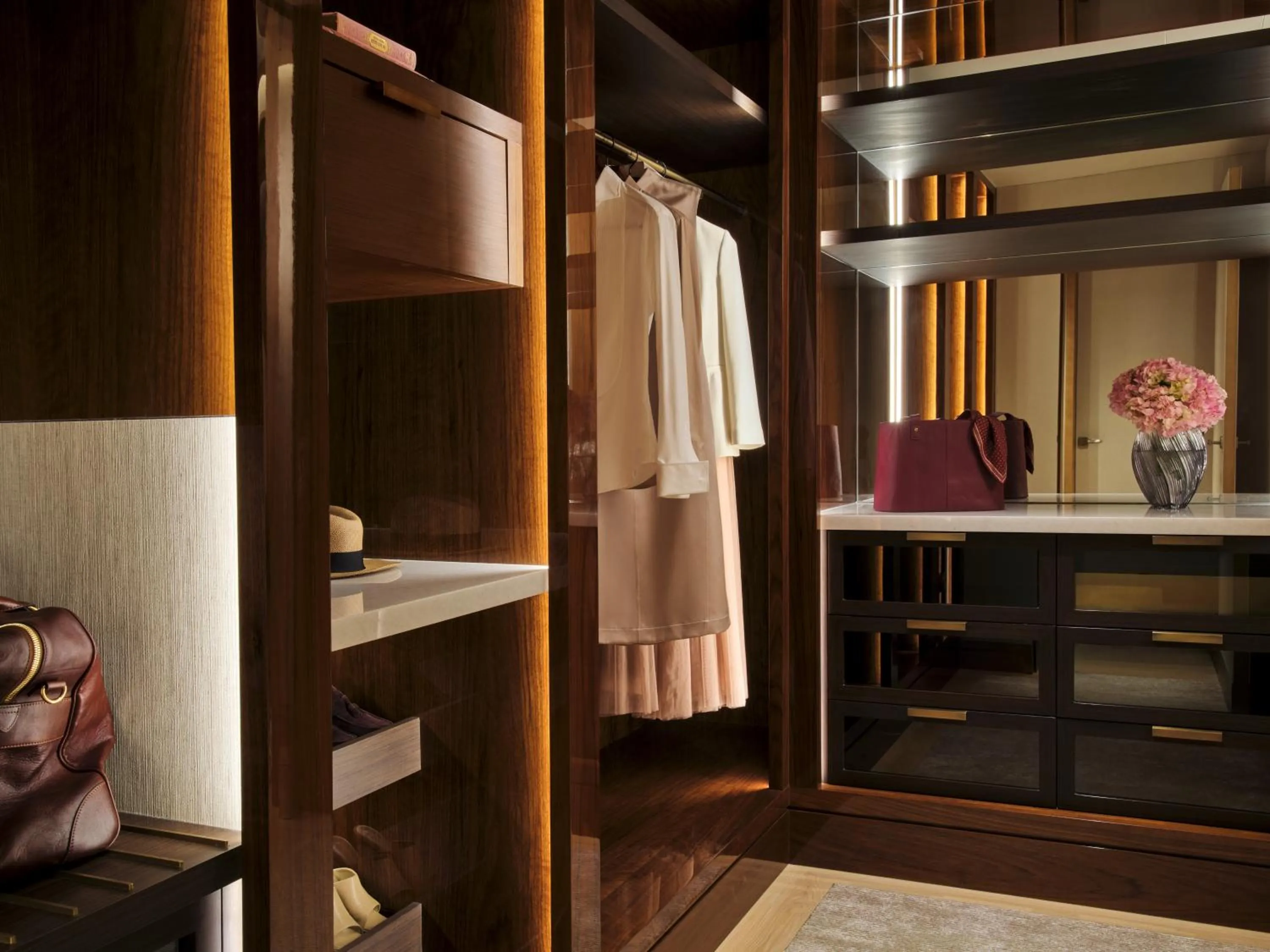 wardrobe in The Lana - Dorchester Collection
