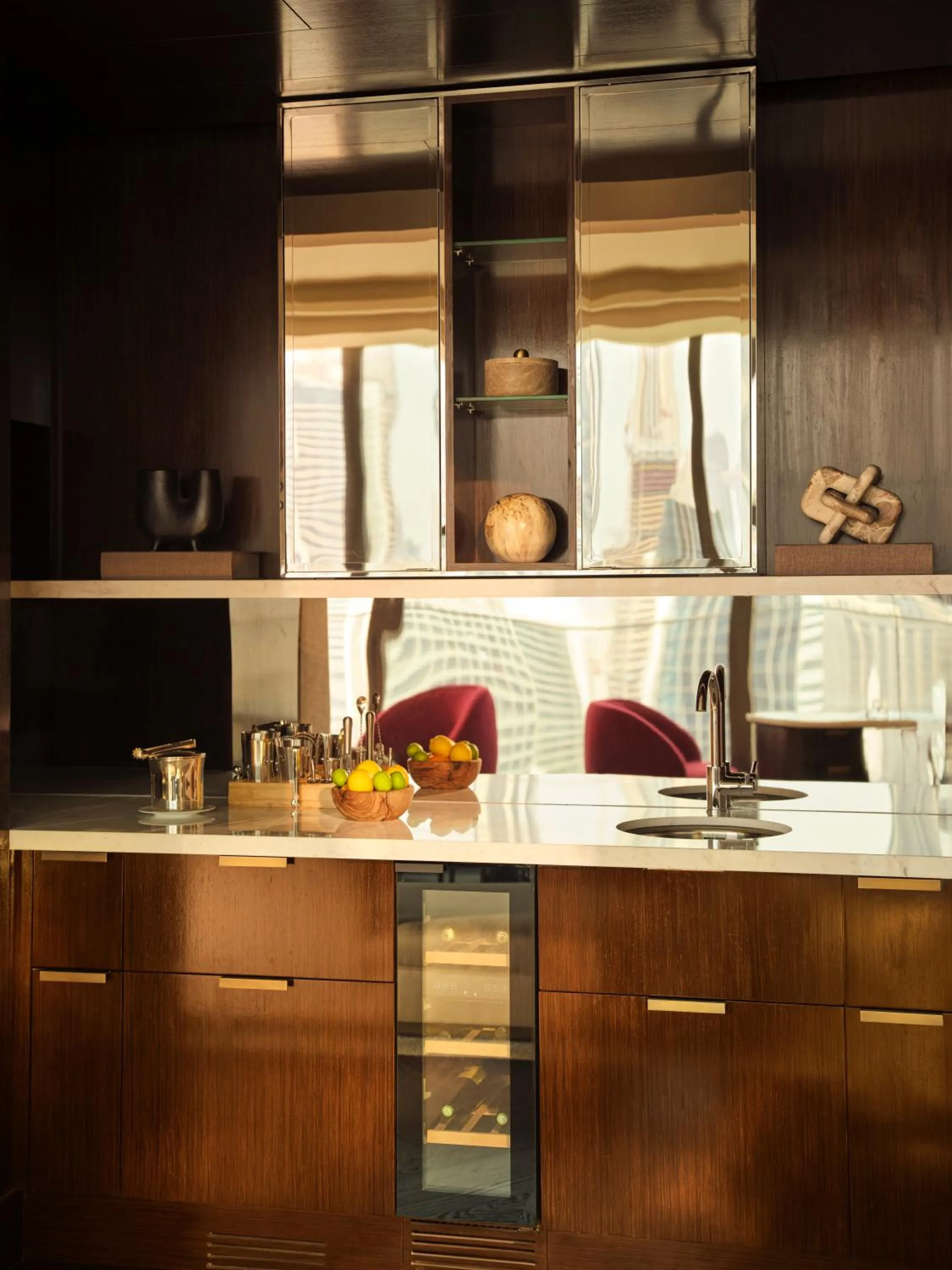 Living room in The Lana - Dorchester Collection