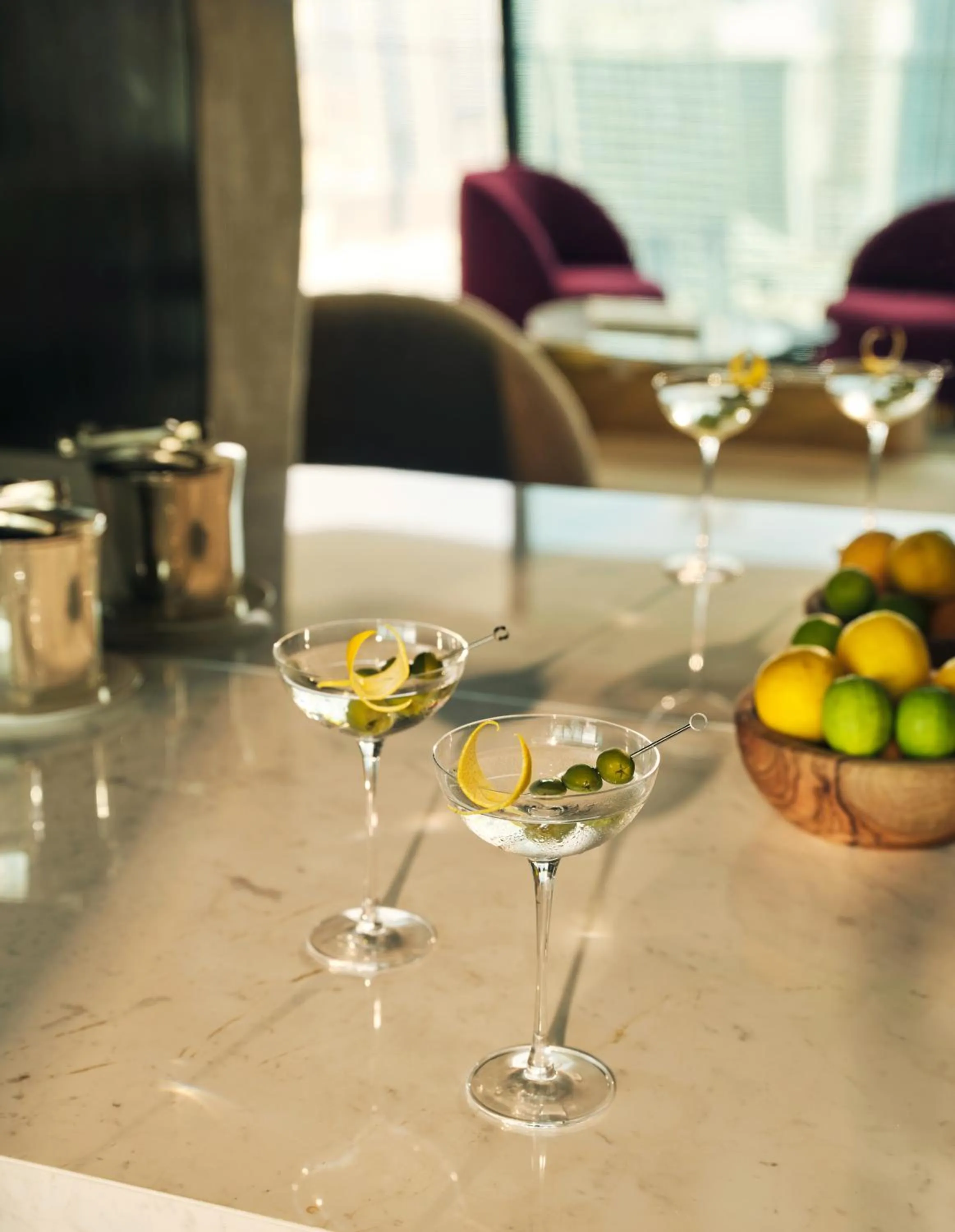 Living room in The Lana - Dorchester Collection