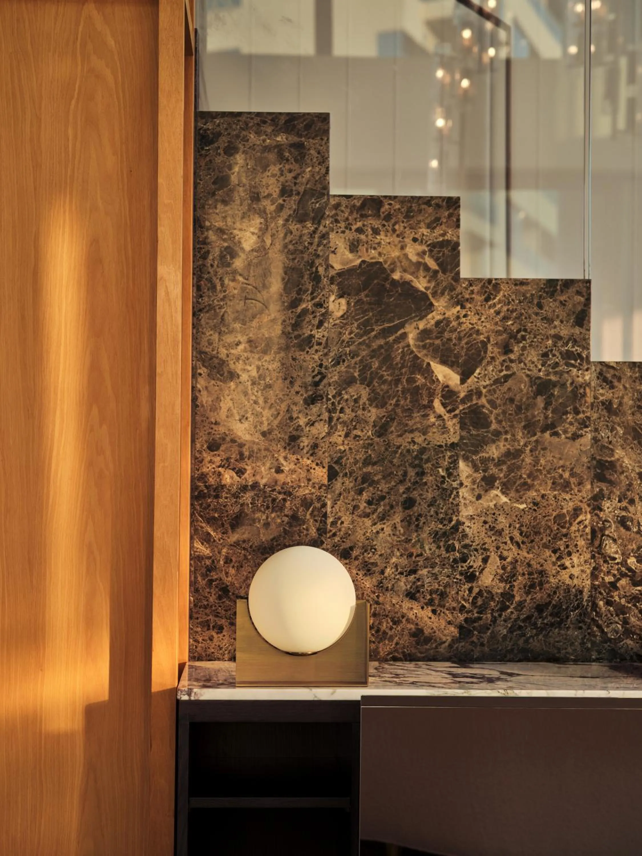 Living room in The Lana - Dorchester Collection