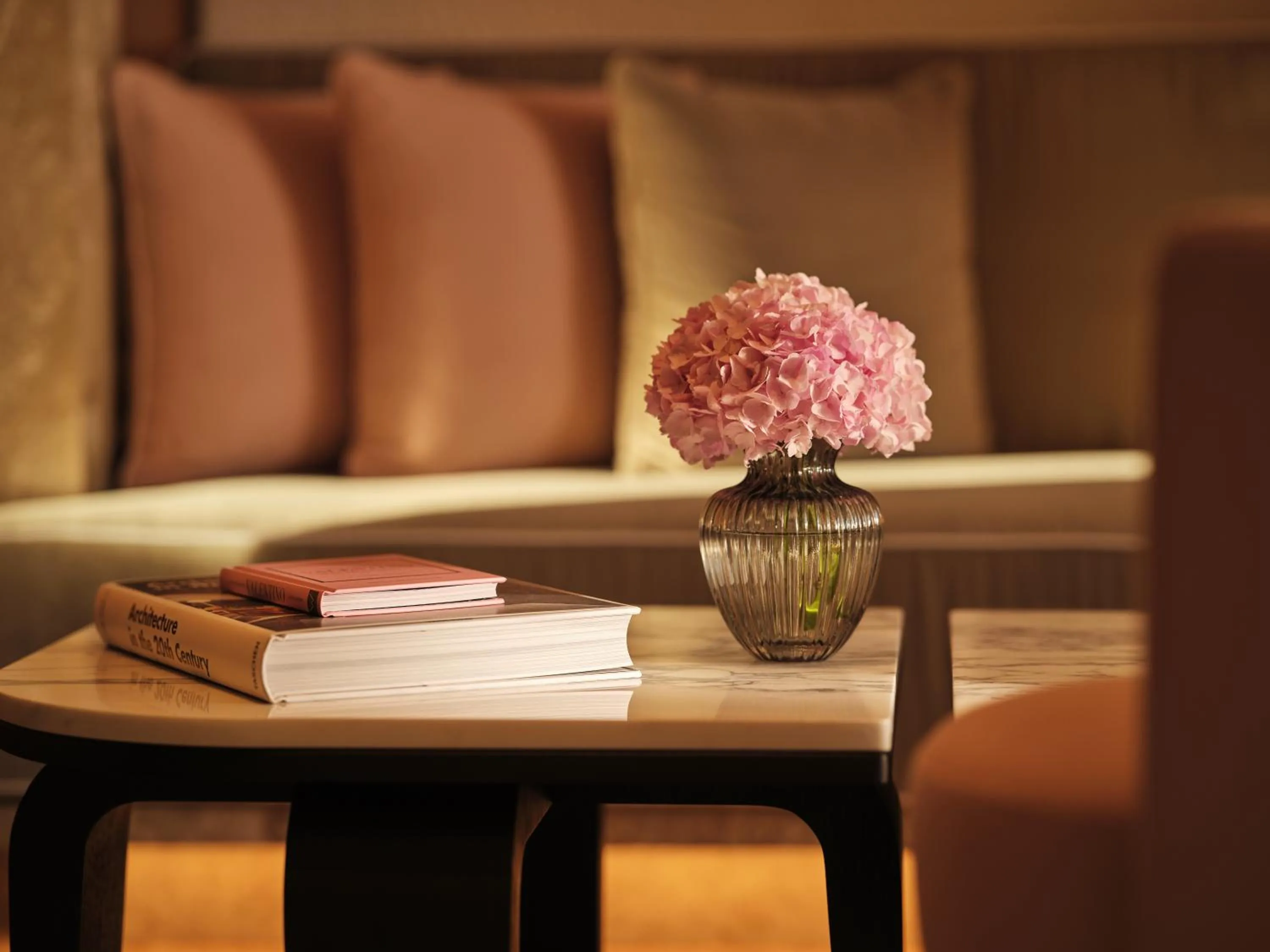 Living room in The Lana - Dorchester Collection