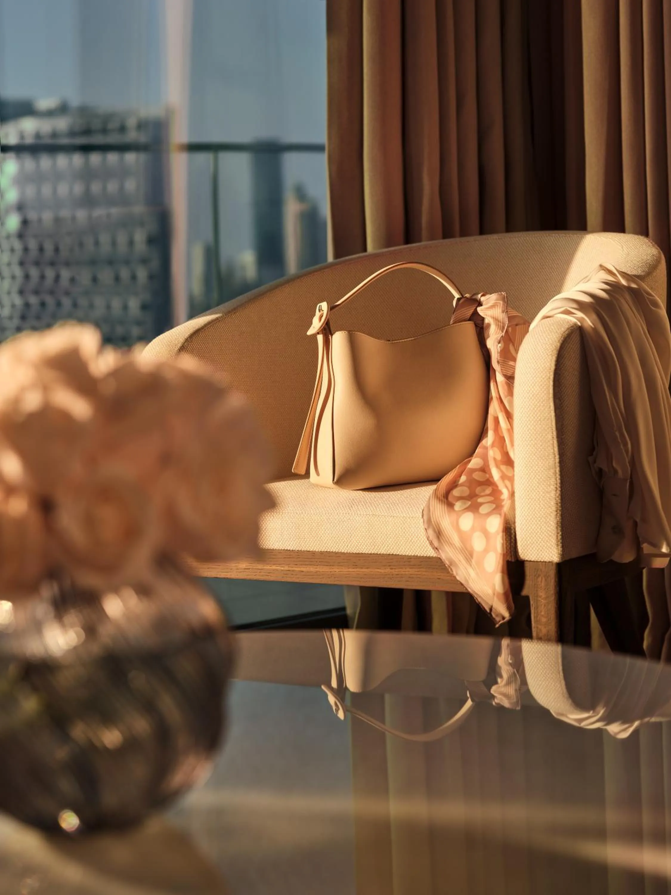 Living room in The Lana - Dorchester Collection