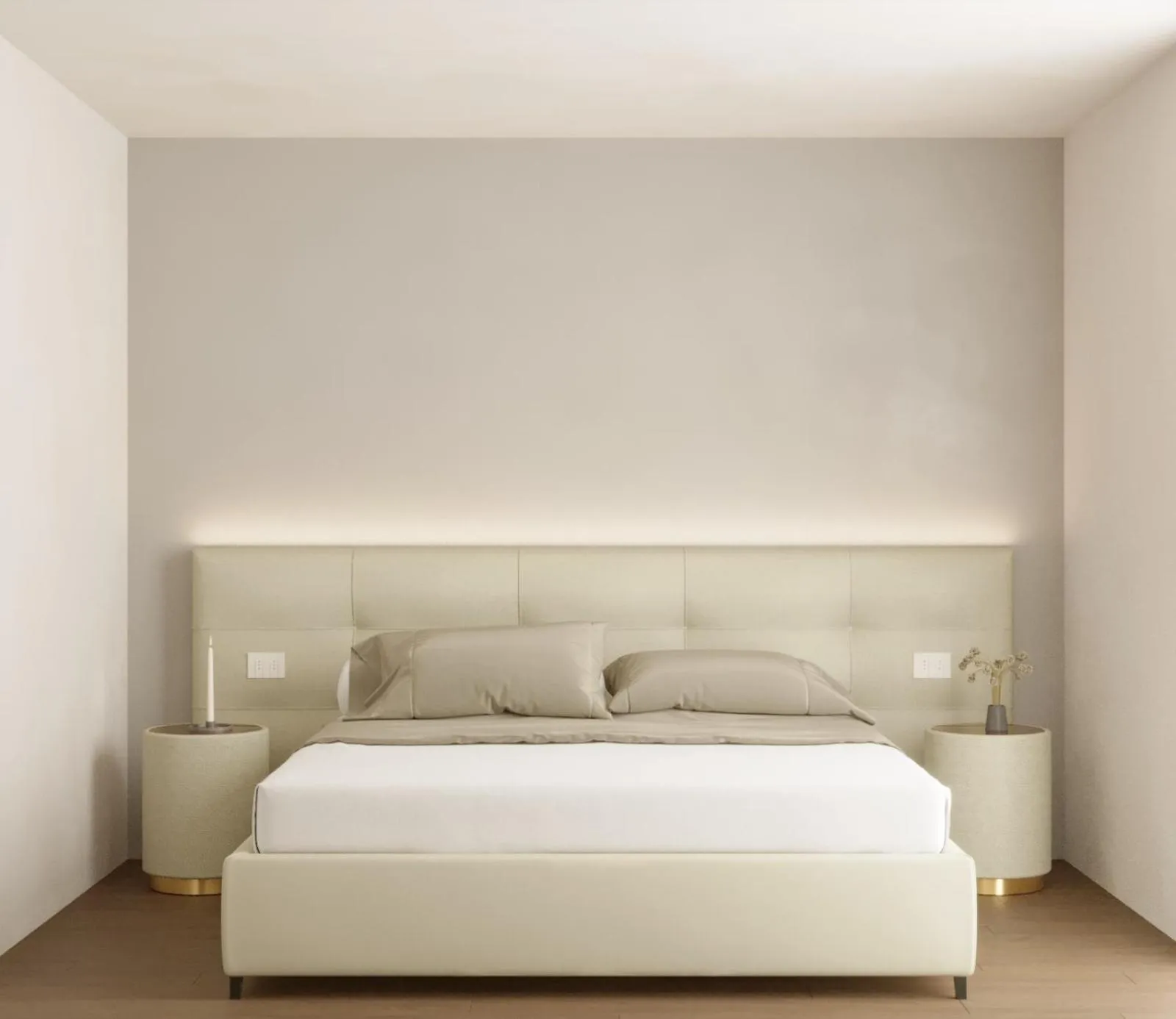 Bed in Hotiday Castiglioncello Suite