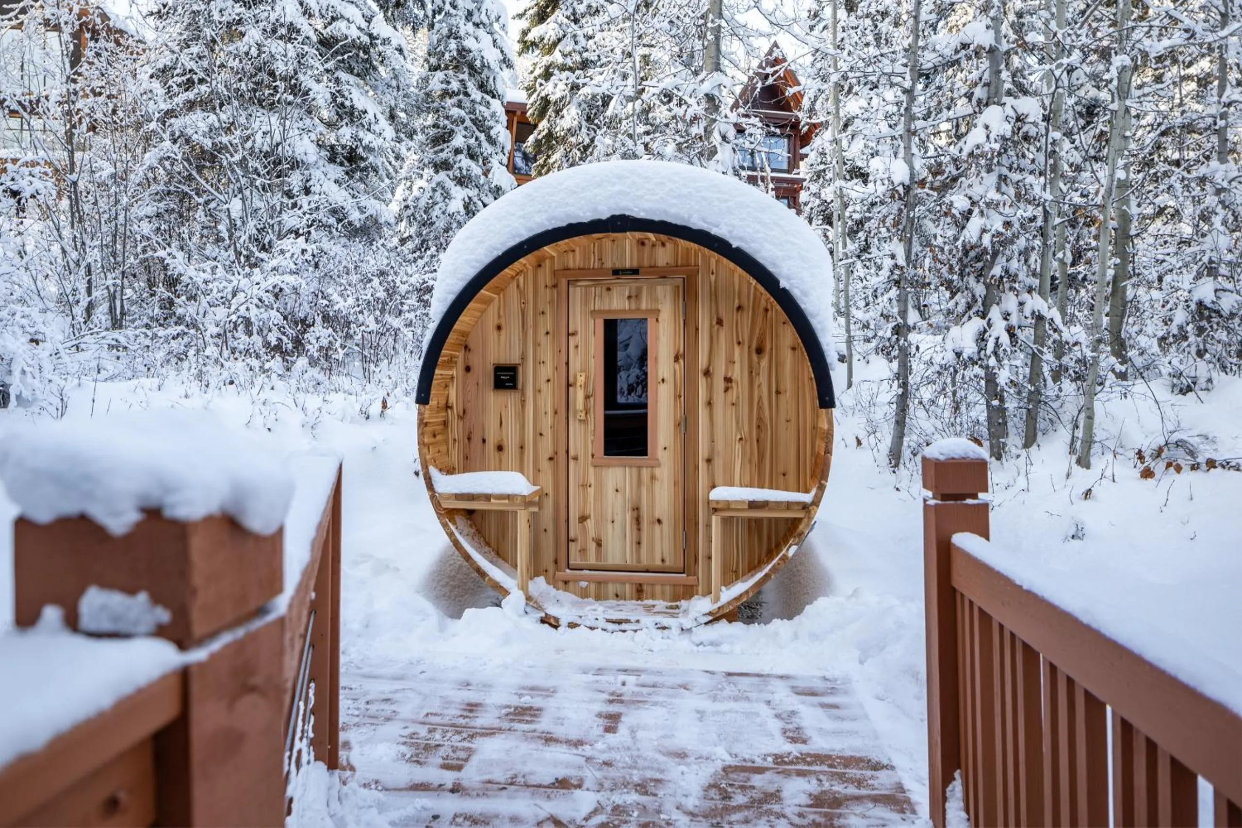 Winter in Copper Horse Lodge
