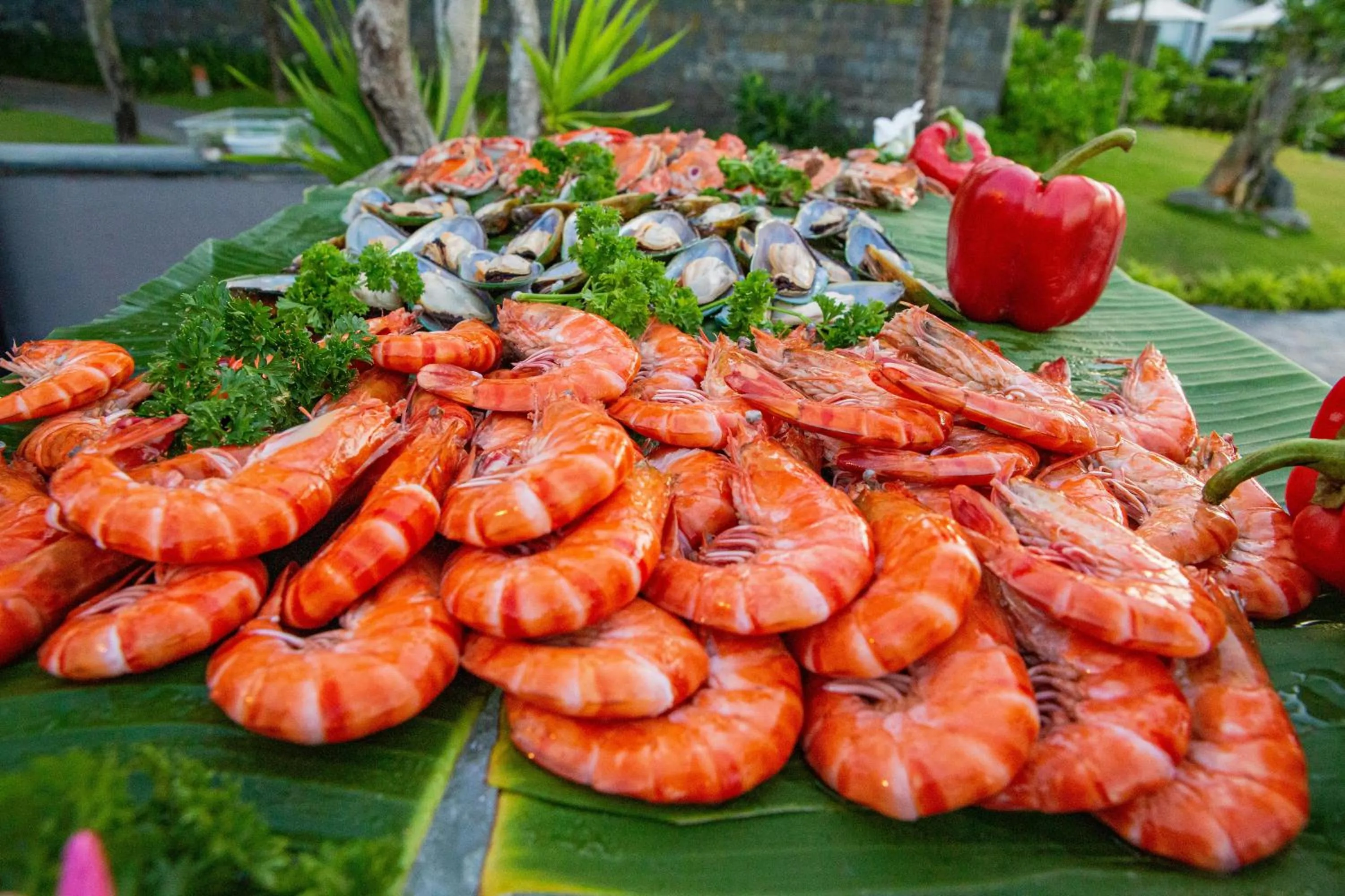 Food in Melia Danang Beach Resort