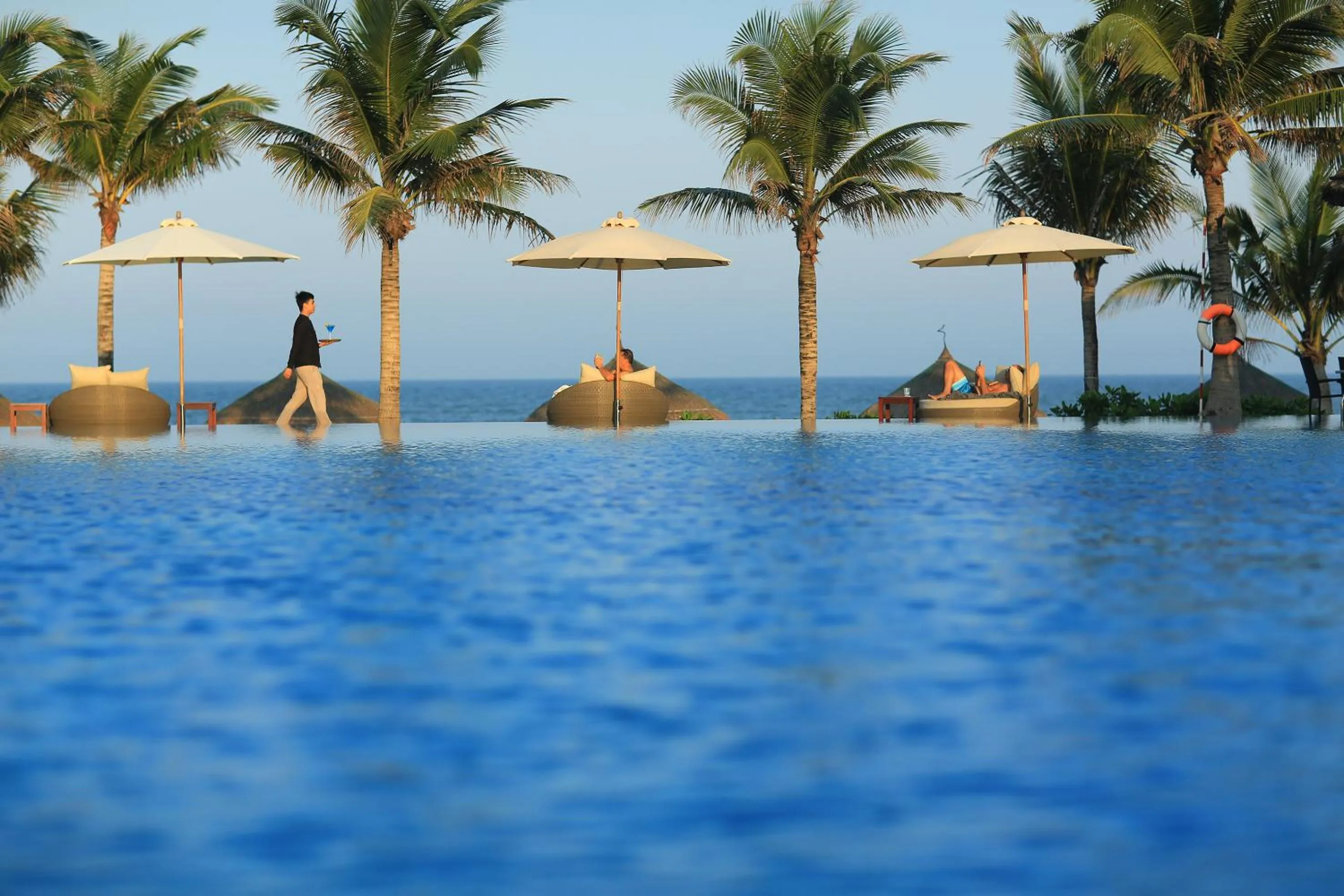 Swimming pool in Melia Danang Beach Resort