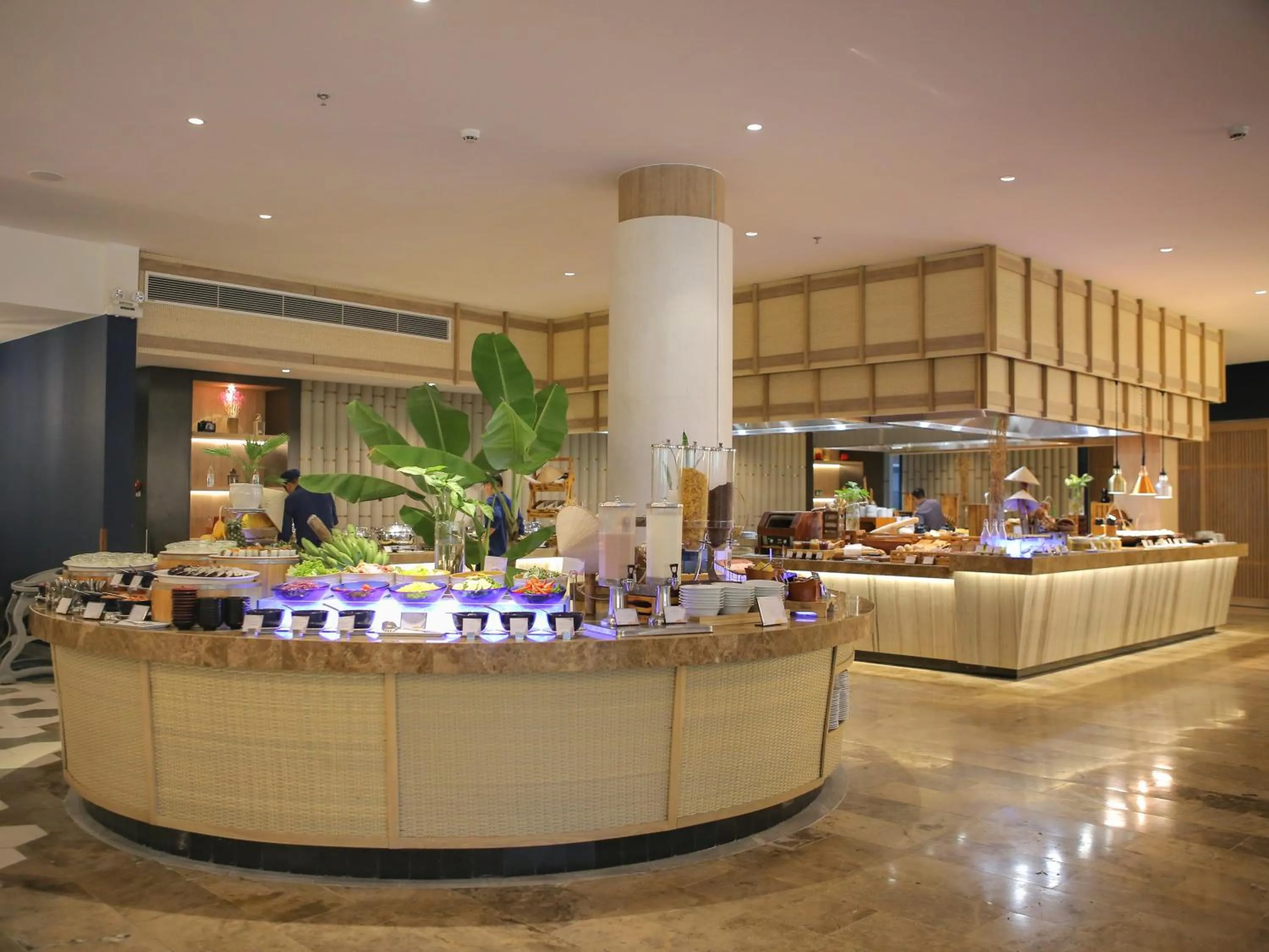 Buffet breakfast in Melia Danang Beach Resort