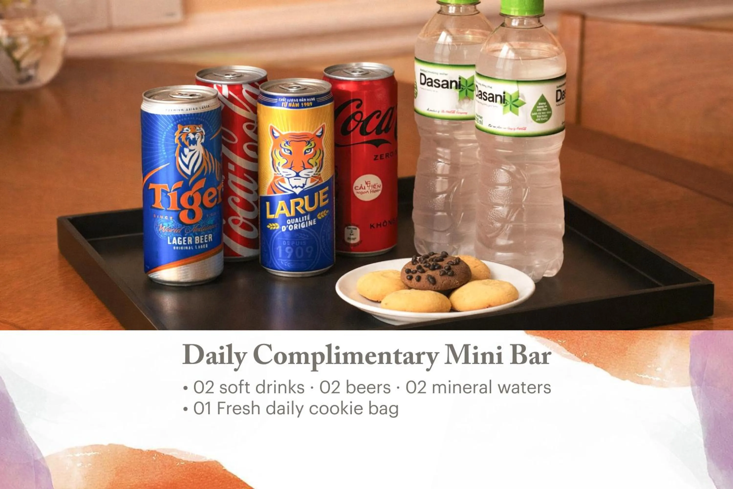 minibar in Melia Danang Beach Resort