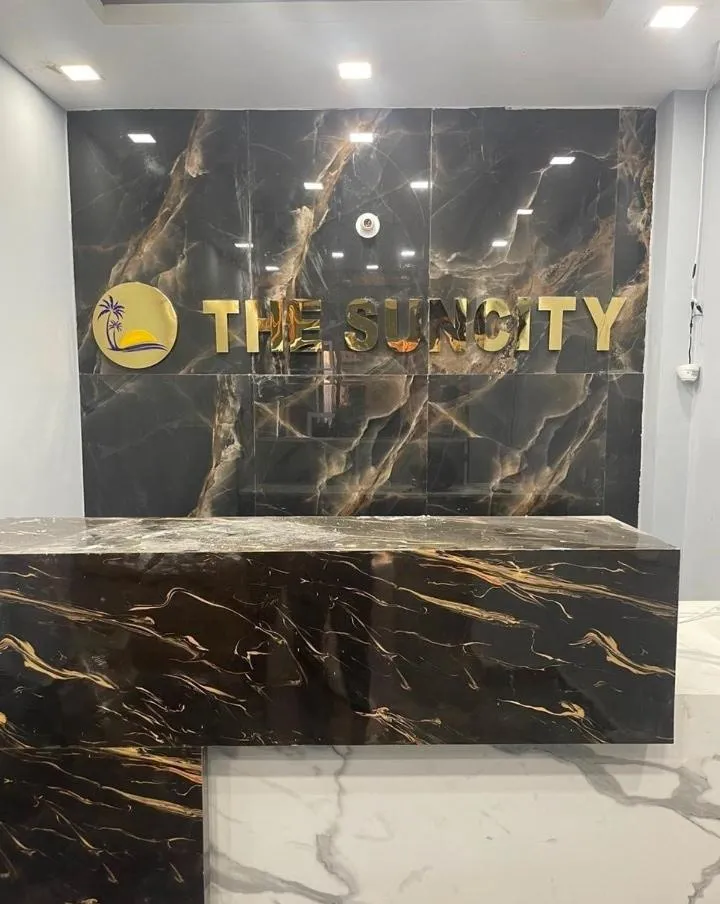 Bathroom in Hotel O The Suncity