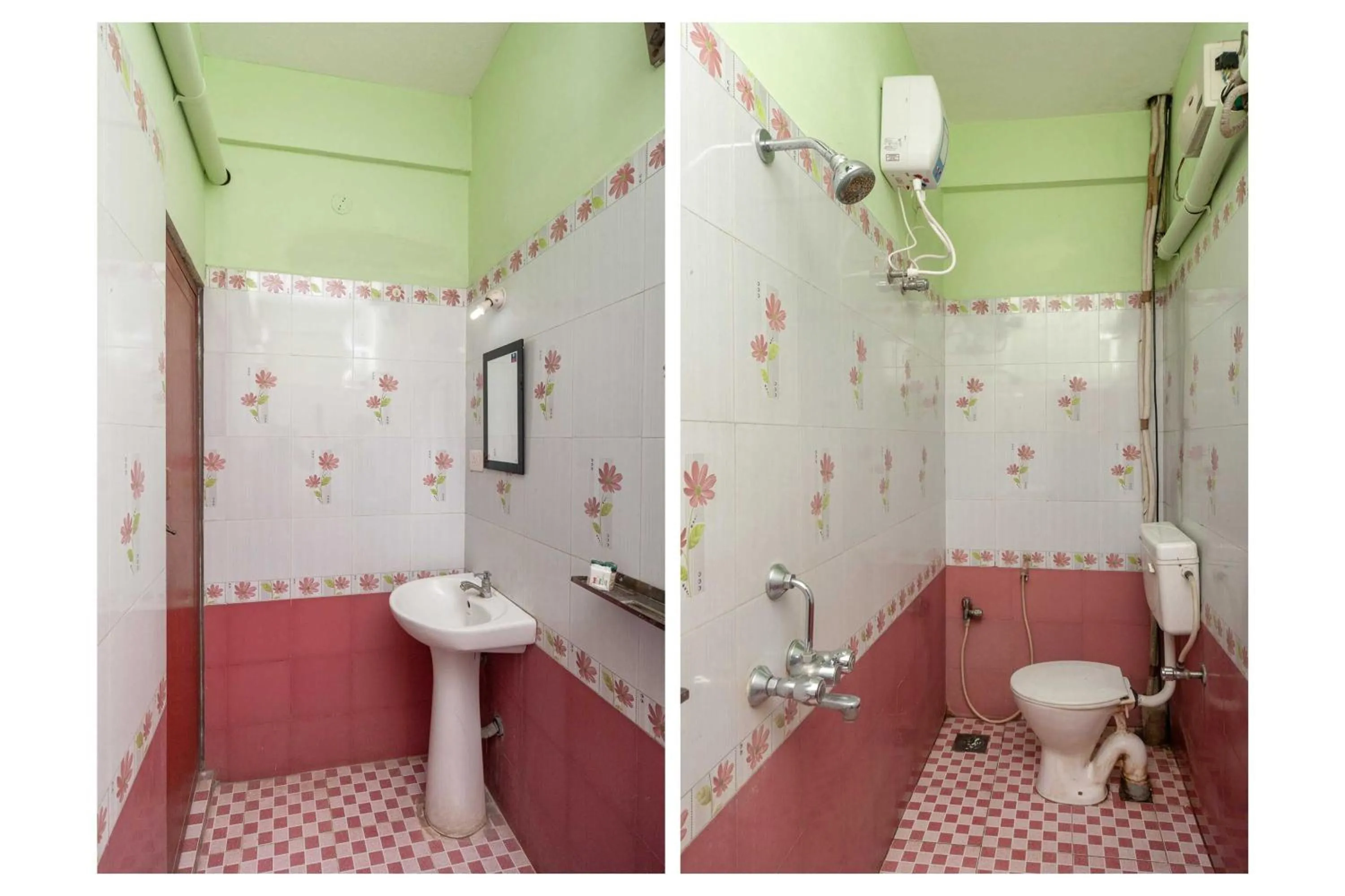 Bathroom in Hotel O Seabreeze Residency