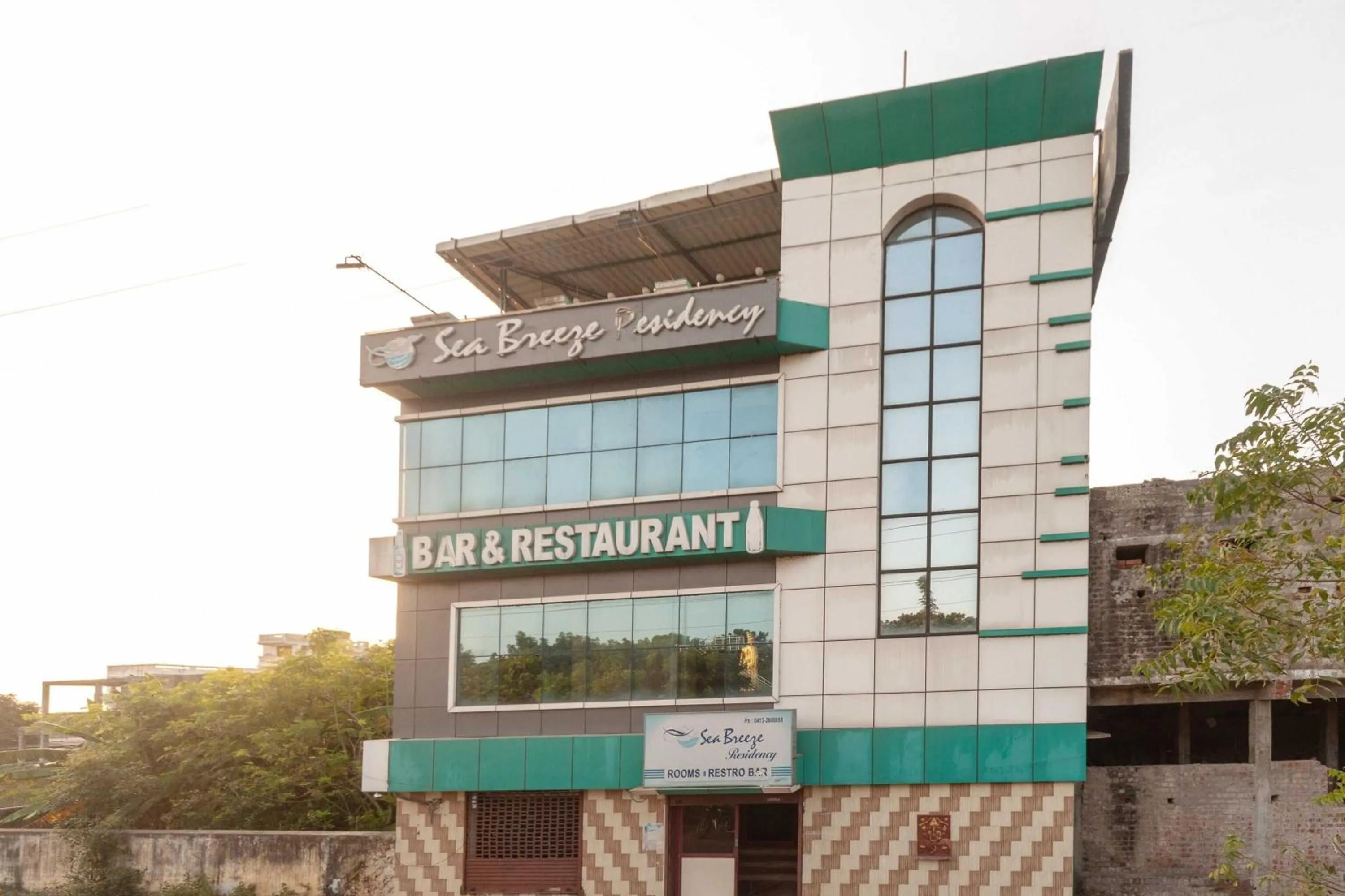 Facade/entrance in Hotel O Seabreeze Residency