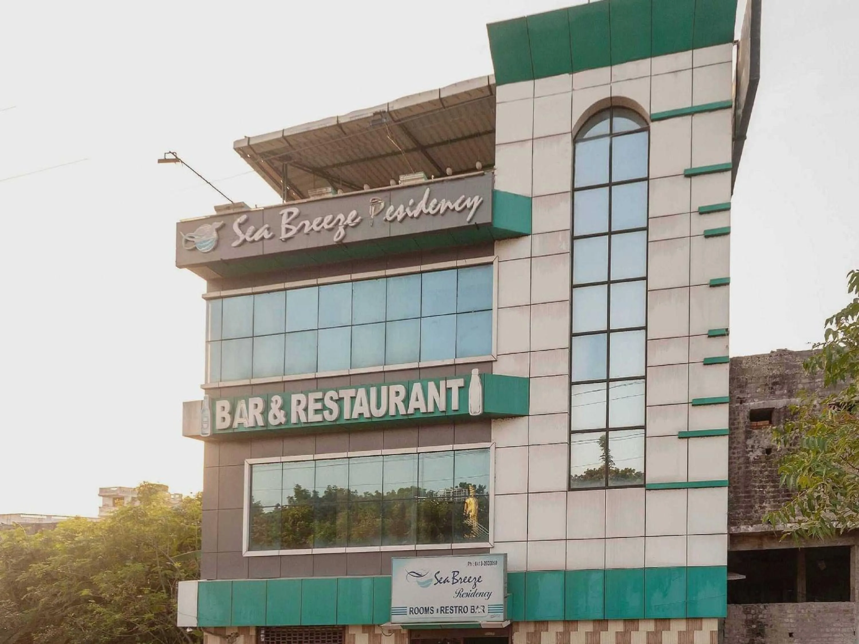 Facade/entrance in Hotel O Seabreeze Residency