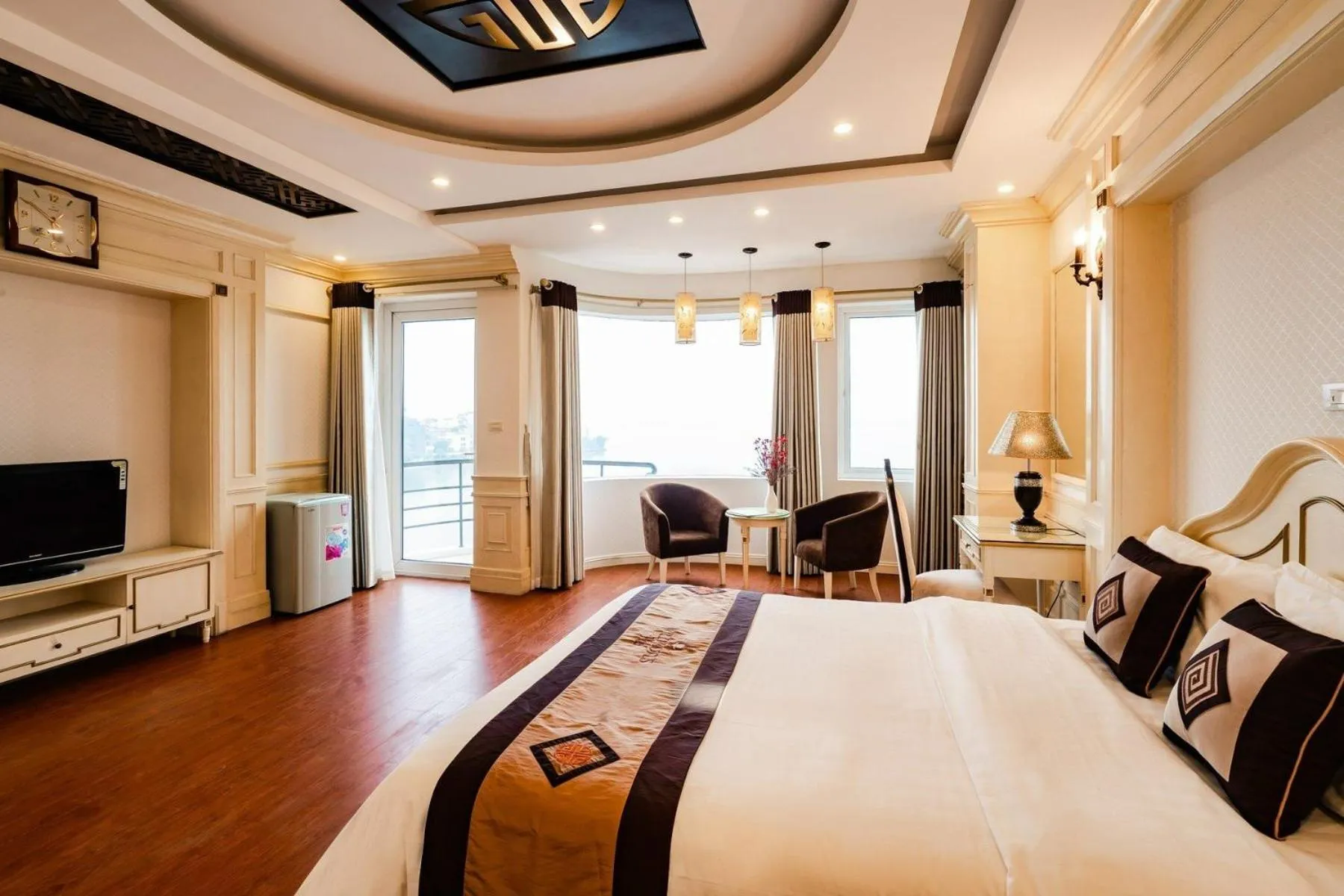 Bed in Wild Lotus Hotel Apartment 2