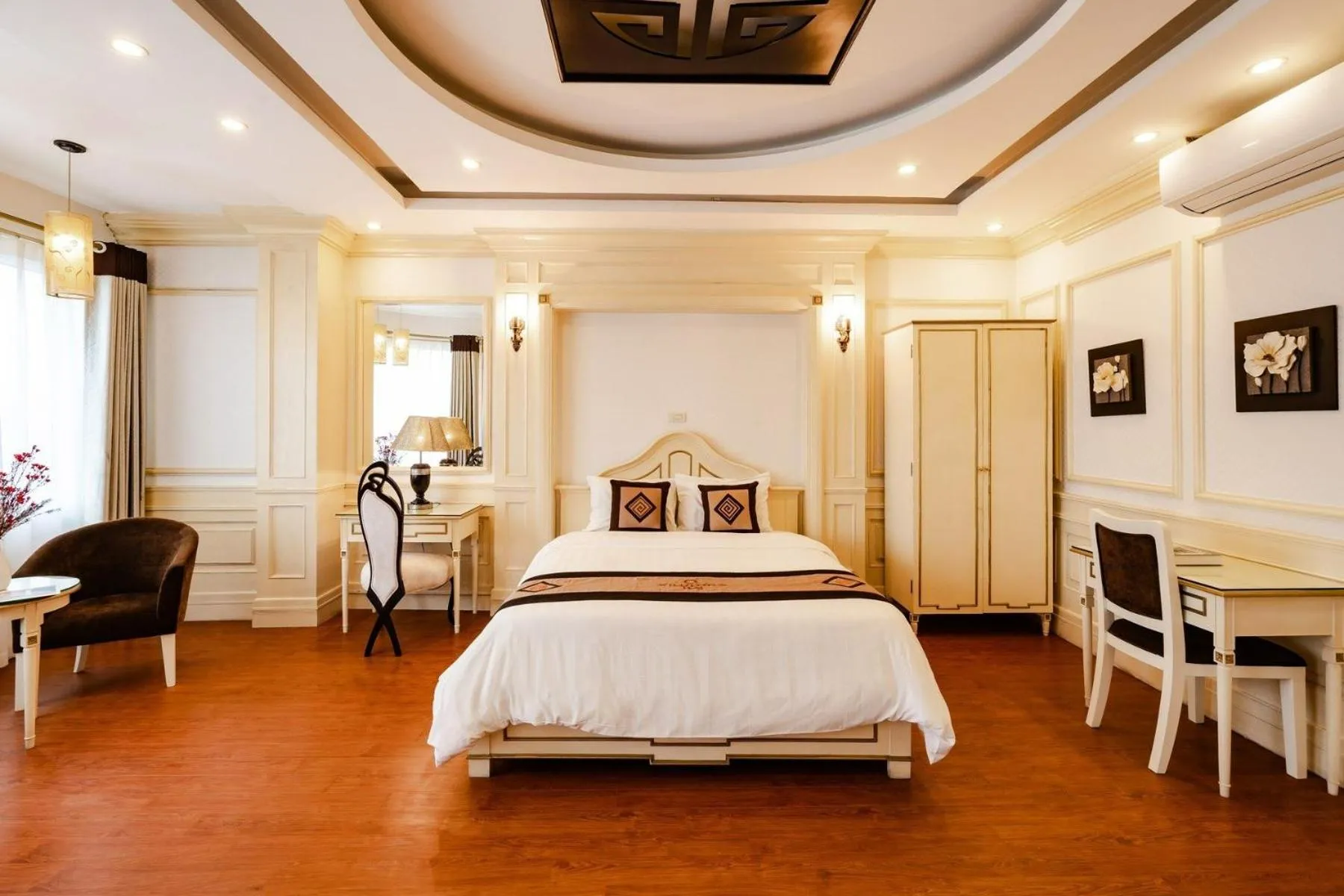 Bed in Wild Lotus Hotel Apartment 2