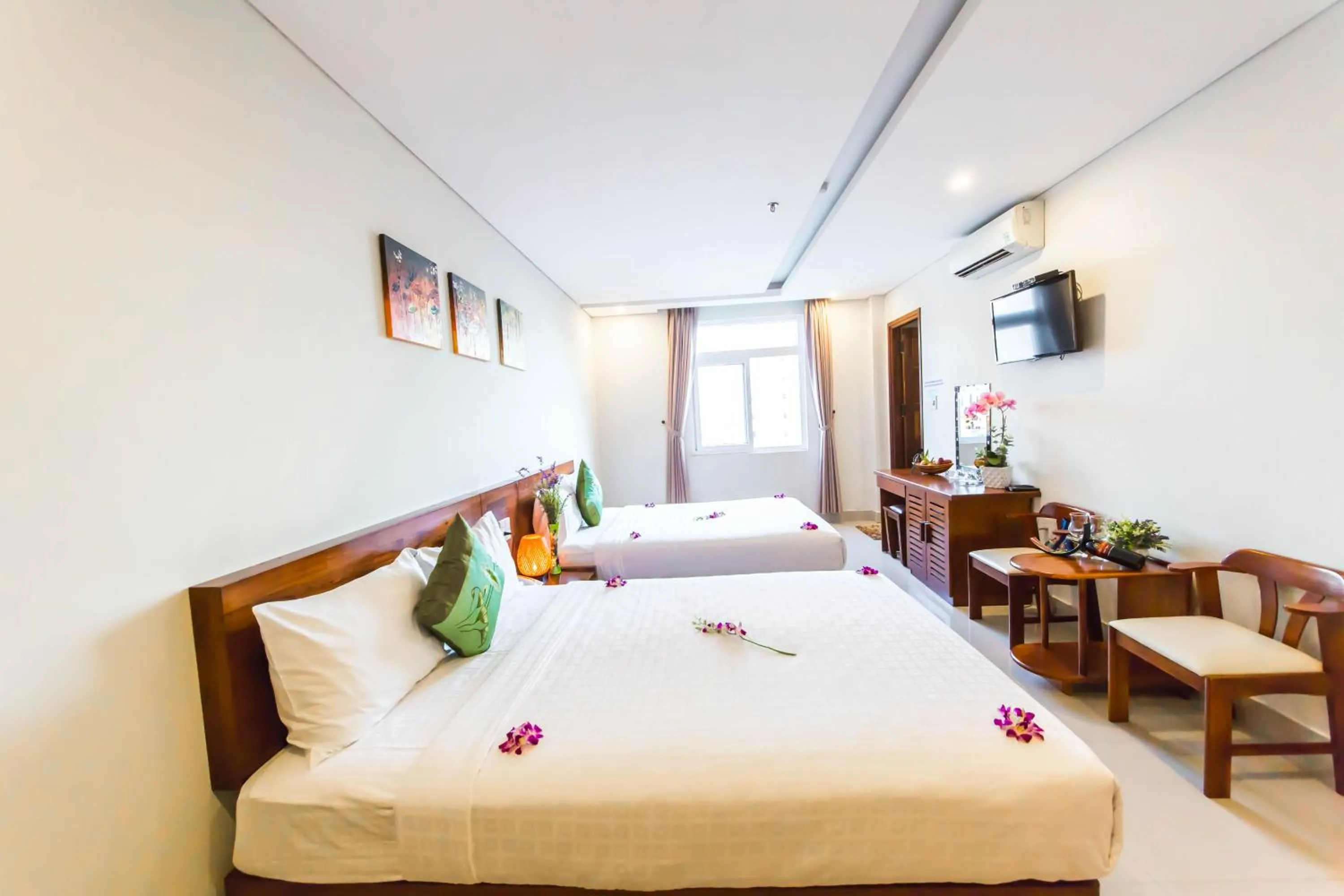 Bed in Kiên Cường 2 Hotel