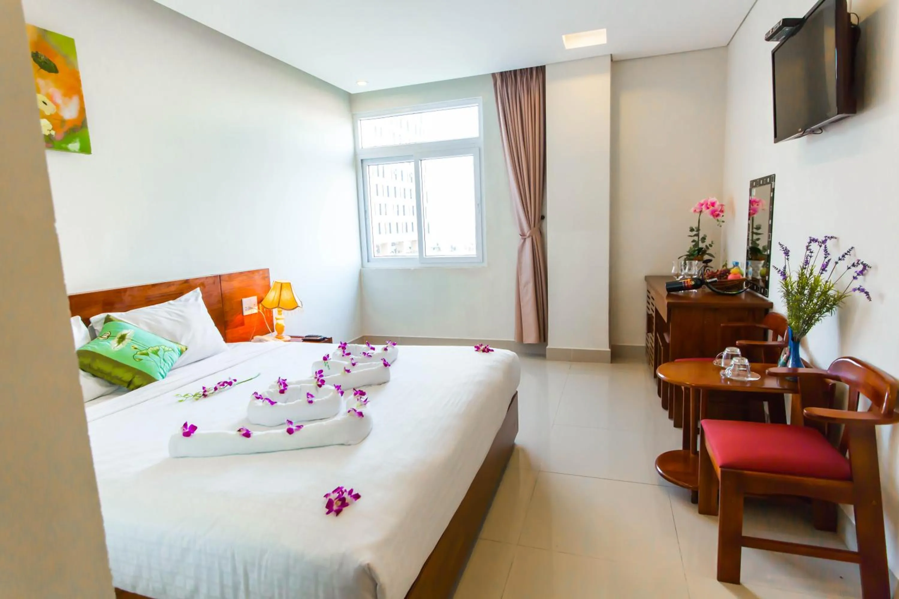Bed in Kiên Cường 2 Hotel