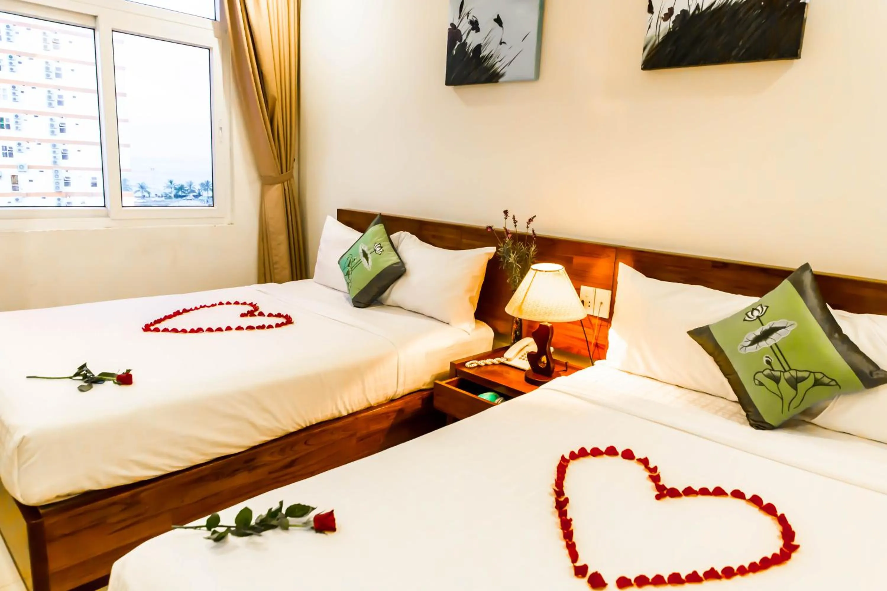 Bed in Kiên Cường 2 Hotel