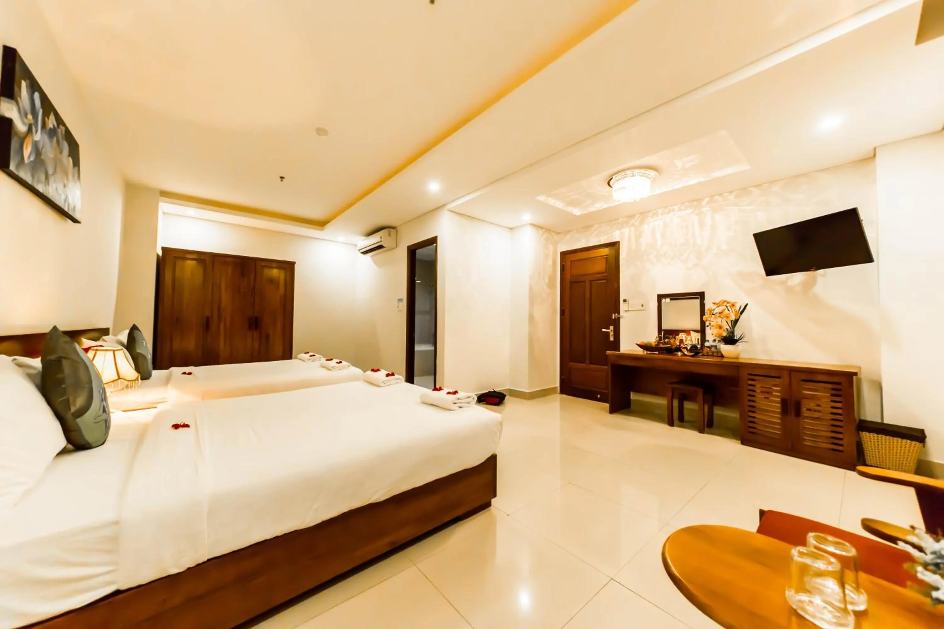 Bed in Kiên Cường 2 Hotel