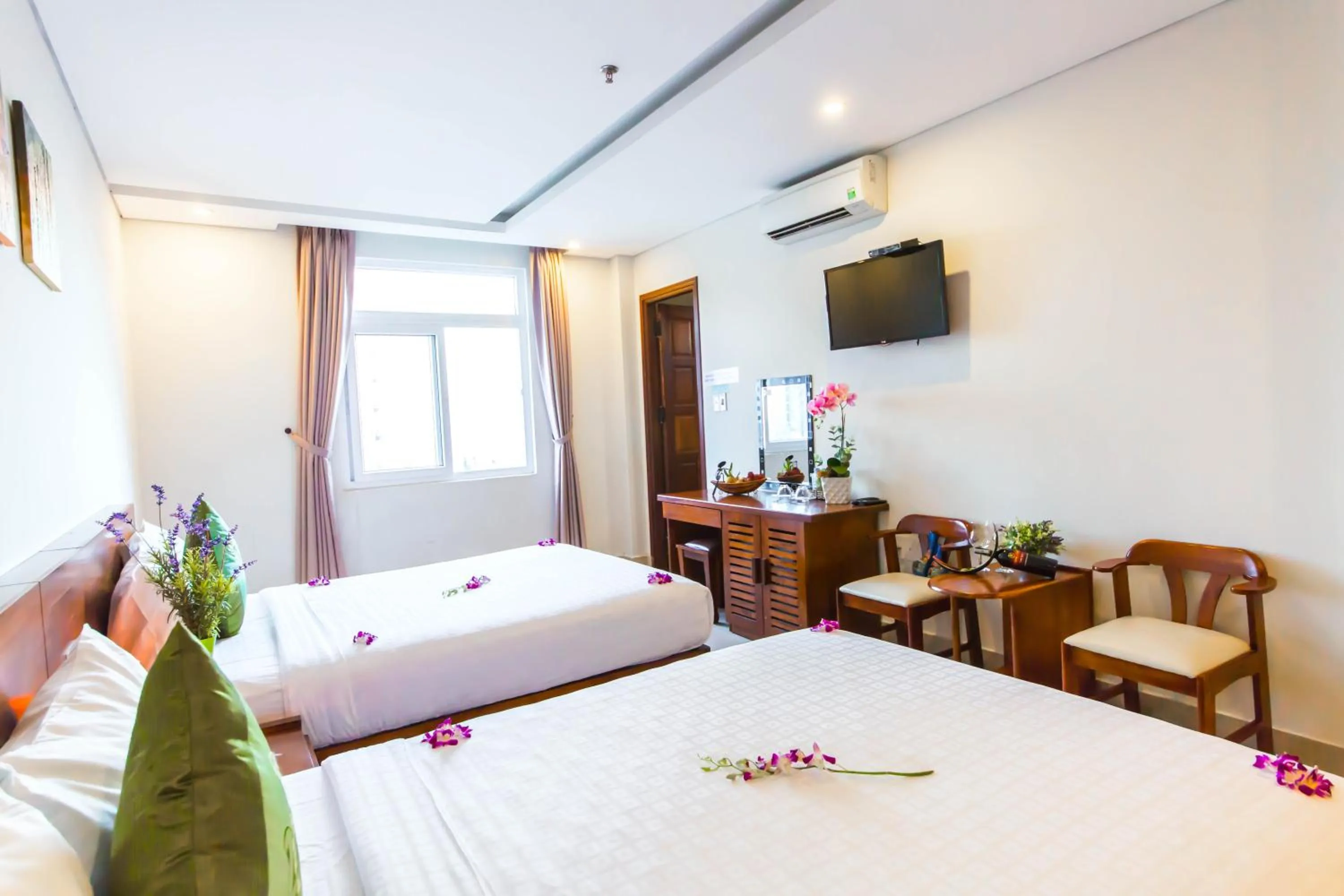 Bed in Kiên Cường 2 Hotel