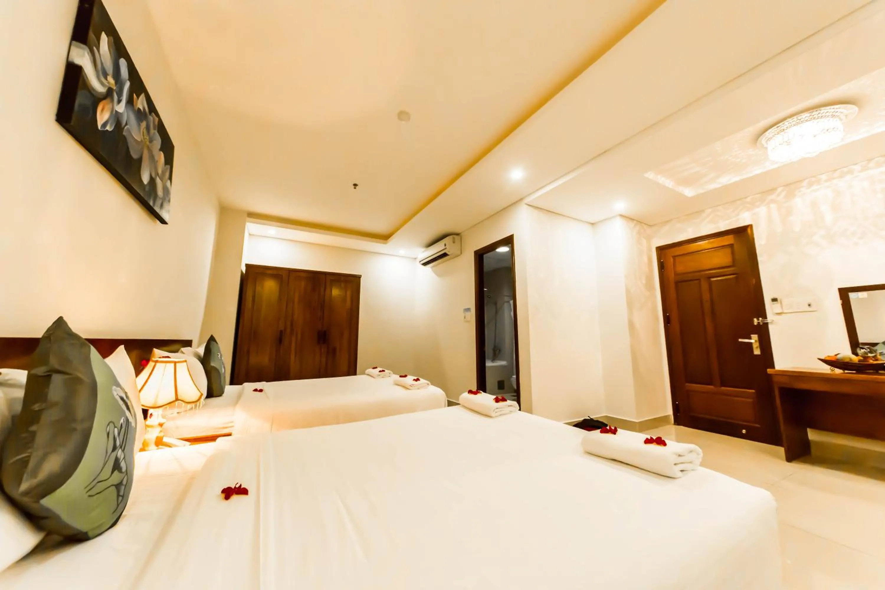 Bed in Kiên Cường 2 Hotel
