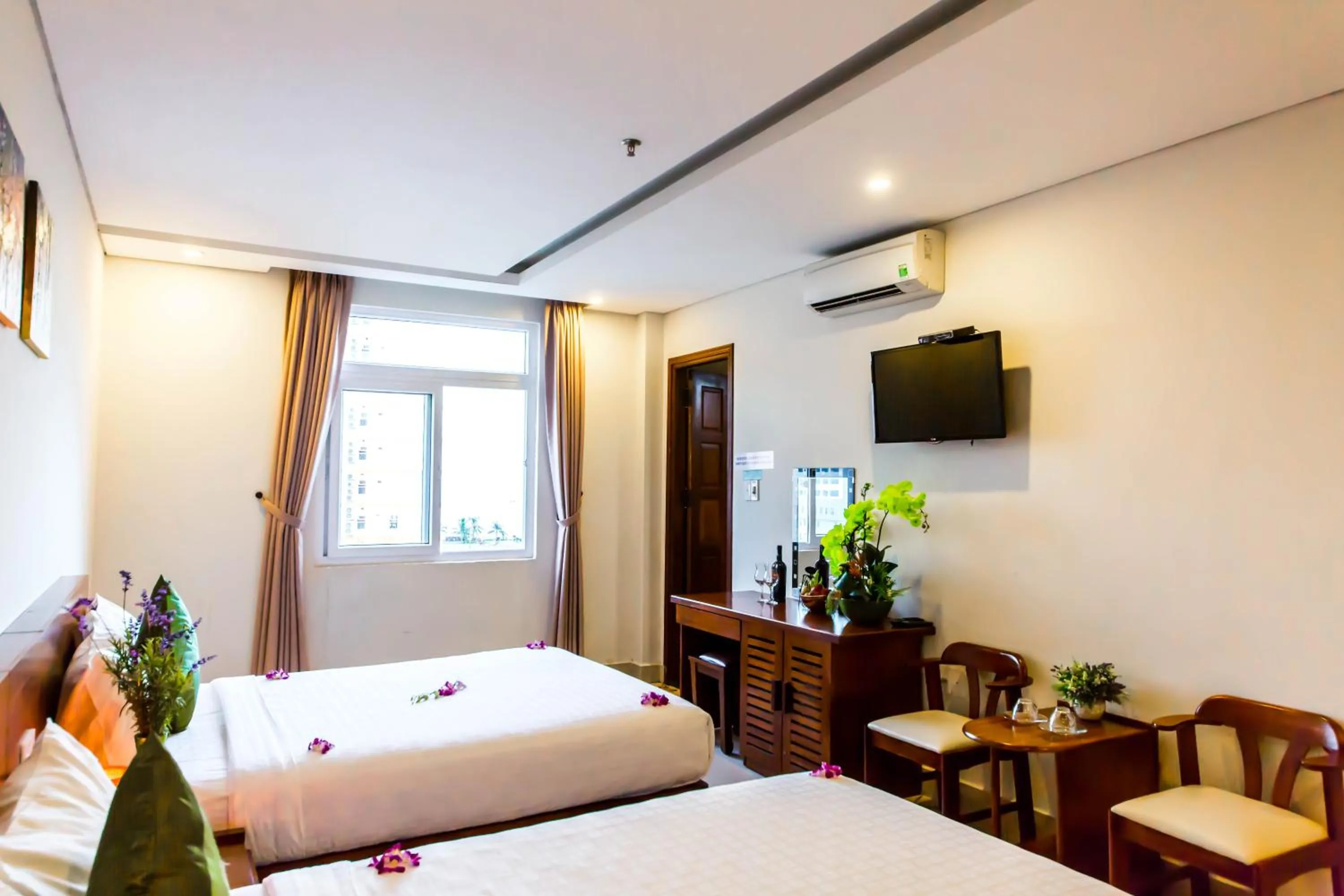 Bed in Kiên Cường 2 Hotel
