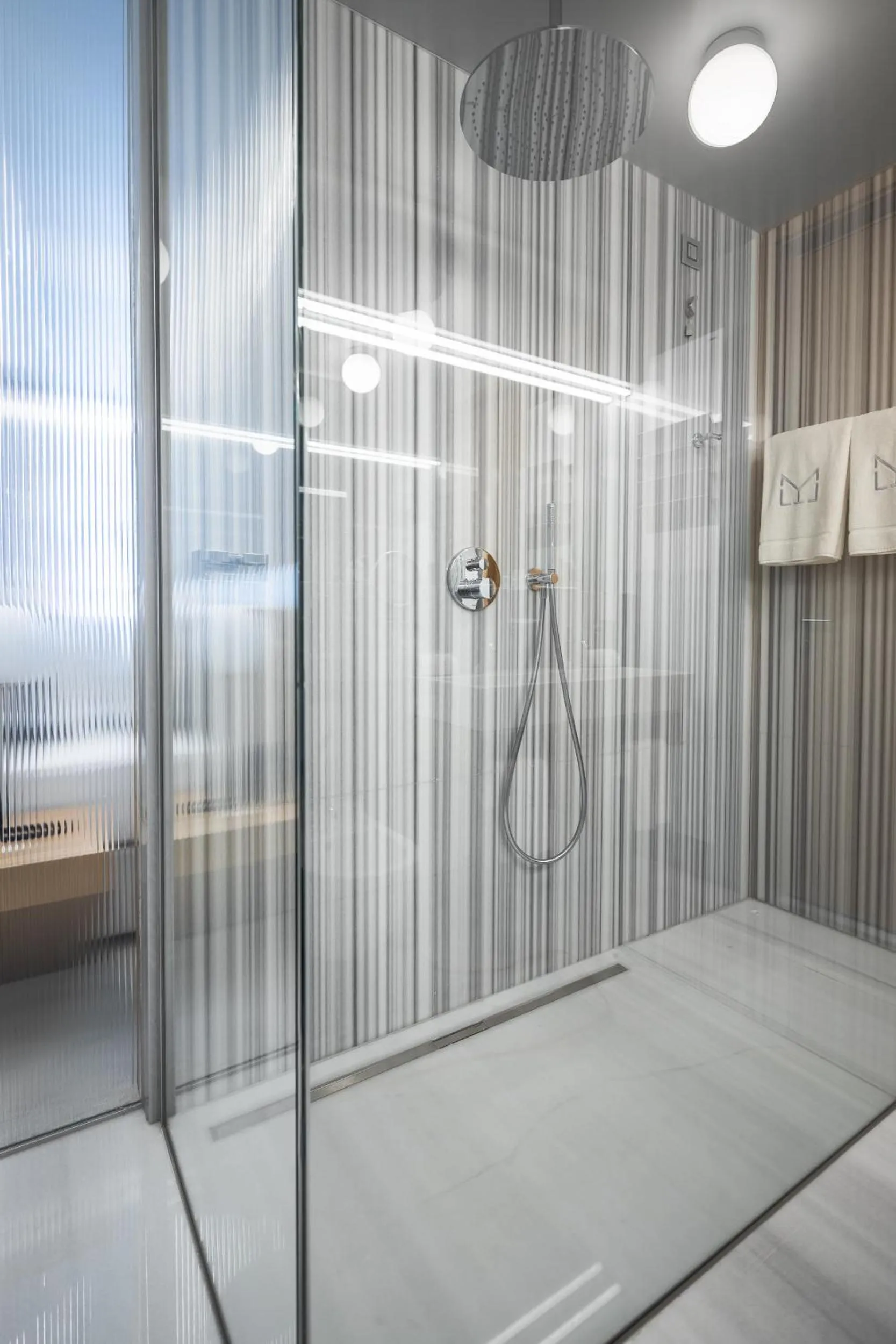 Shower in Met Boutique Hotel