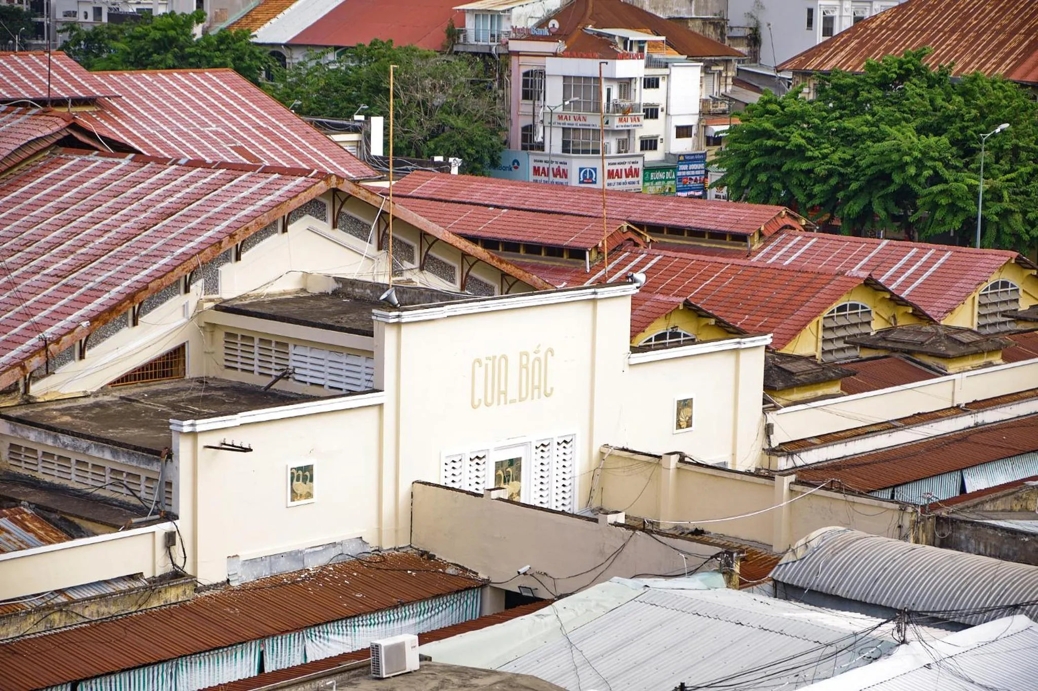 City view in Song Anh 1 Hotel