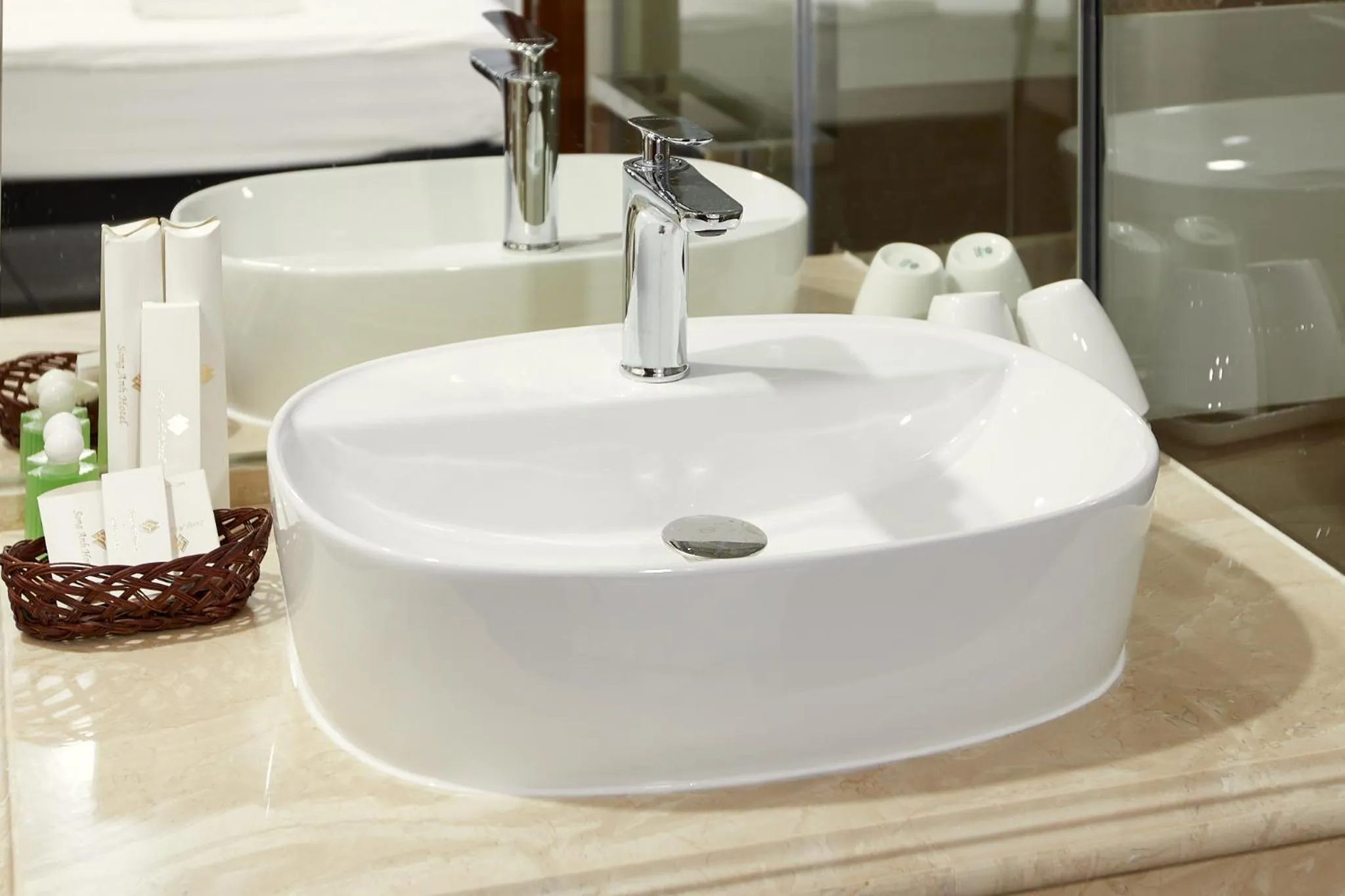 Bathroom in Song Anh 1 Hotel