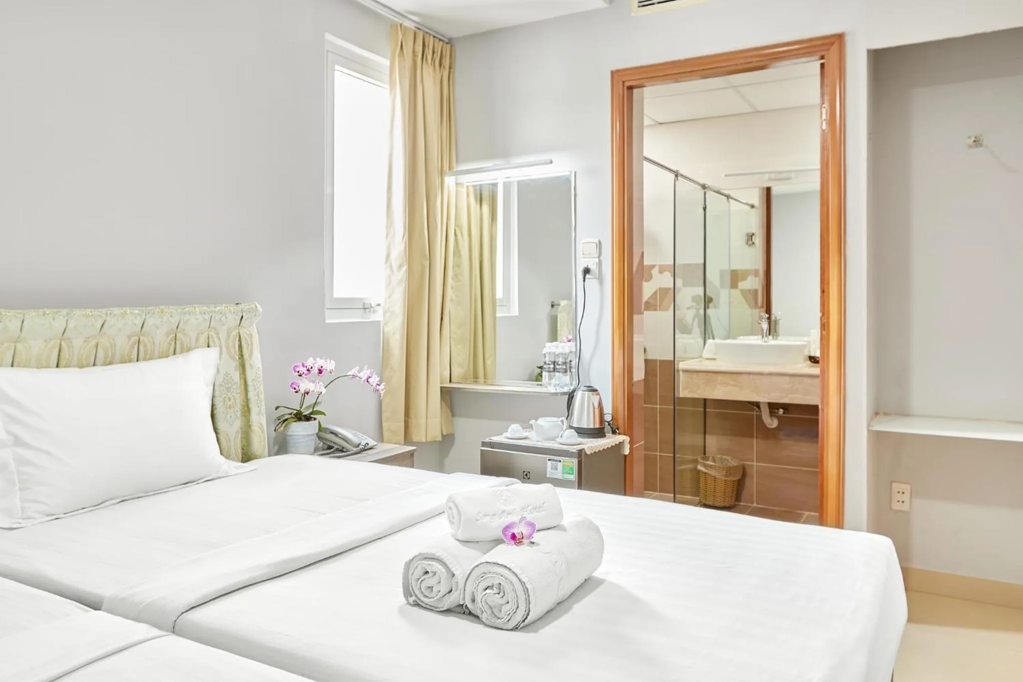 Bed in Song Anh 1 Hotel